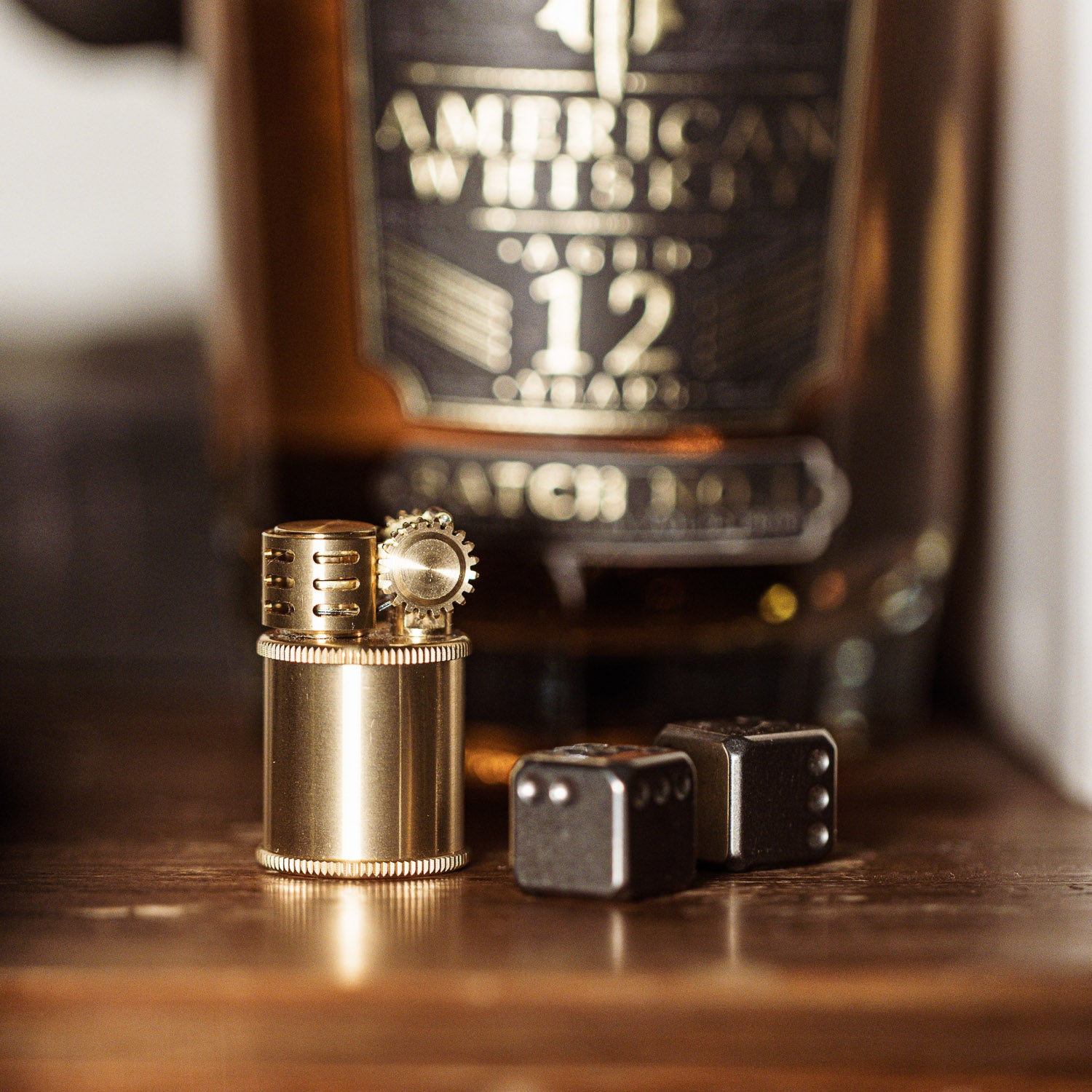 Tokyo Pipe Co Douglass Neo Type IV Lighter - Brass - Lighter | Gladfellow