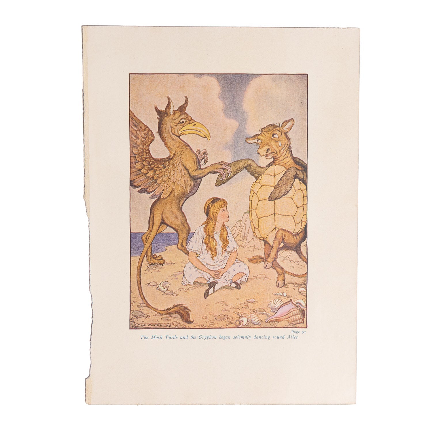 Alice in Wonderland (1916 Windermere Series) - Color Plates - Color Plates | Gladfellow
