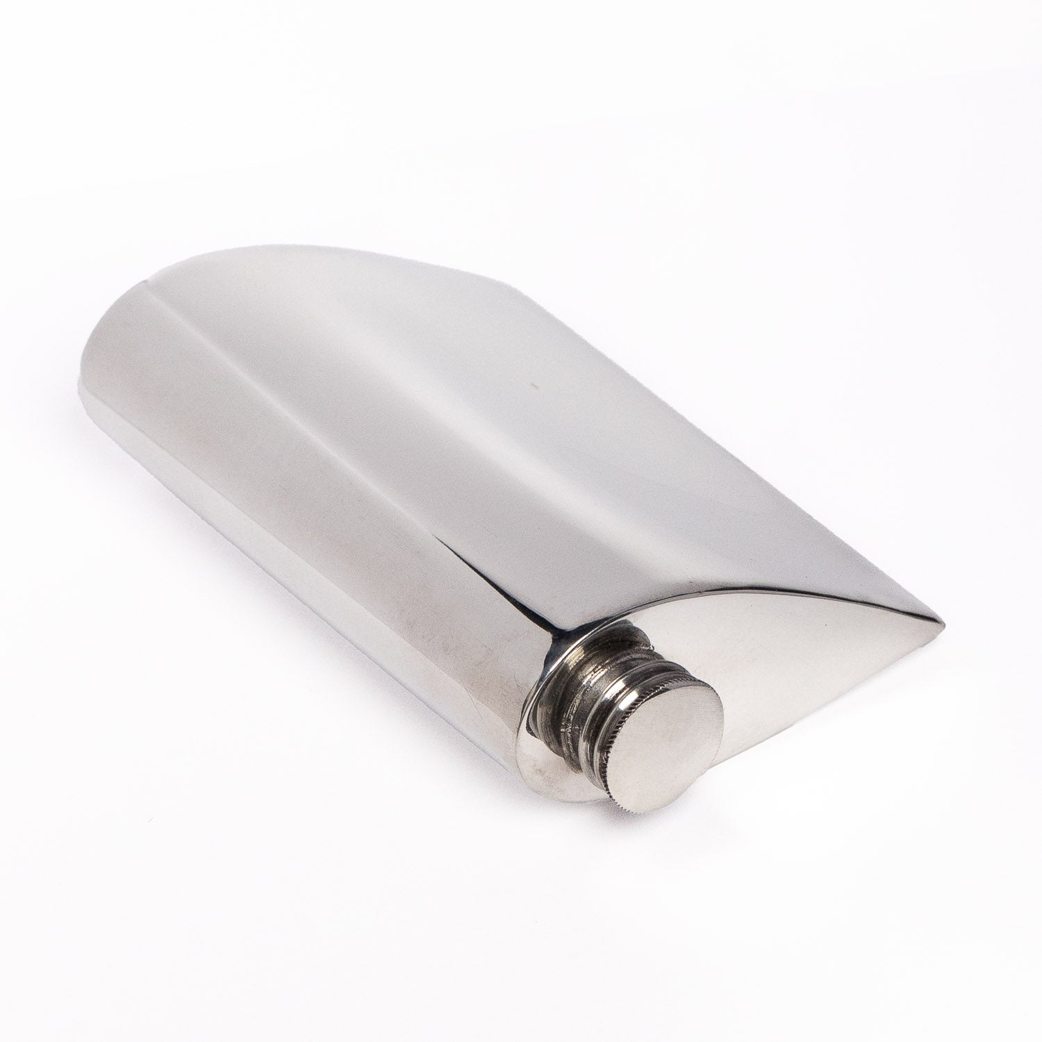 A.R. Wentworth 4oz Teardrop Flask - Pewter - Flask | Gladfellow