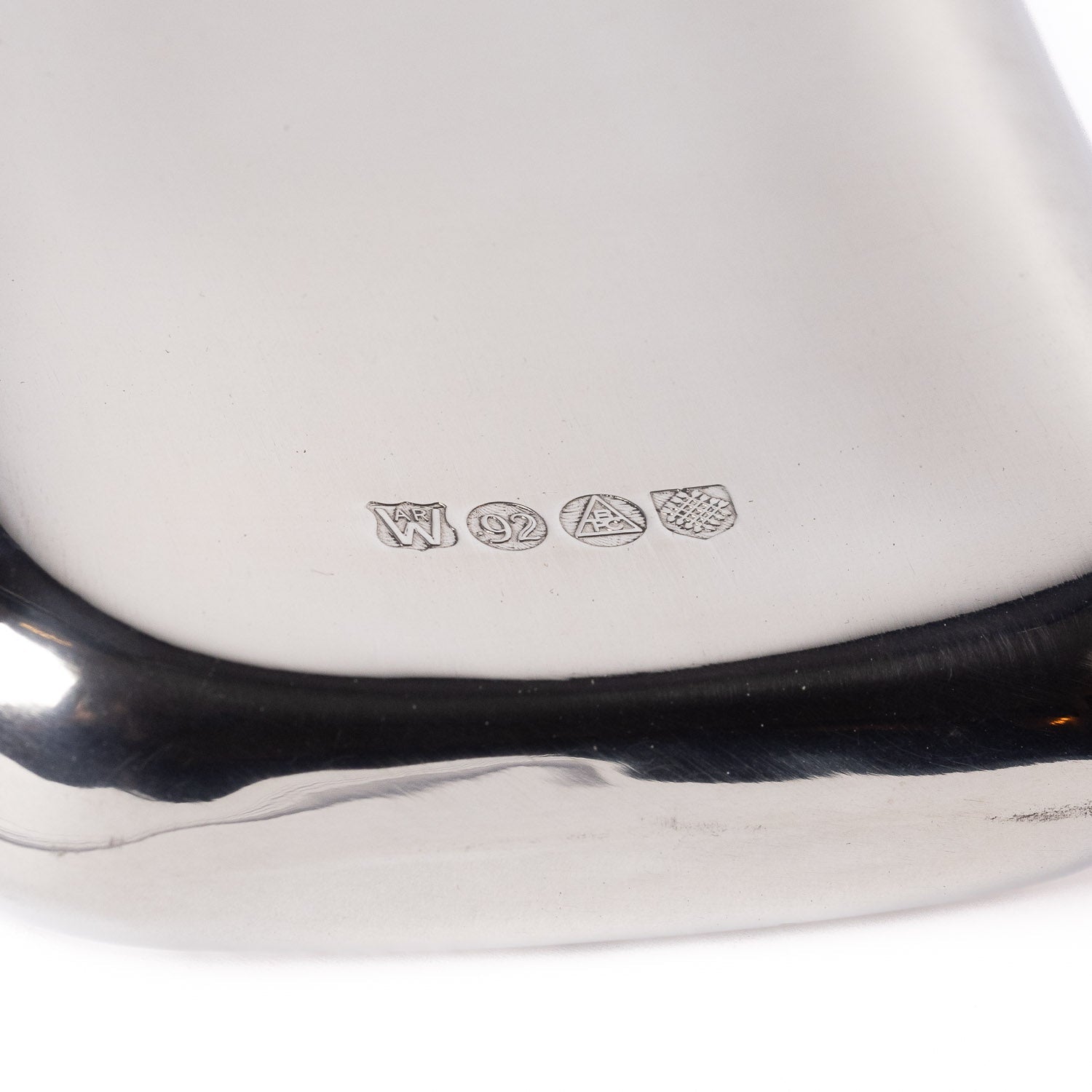 A.R. Wentworth 6oz Pocket Flask - Pewter - Flask | Gladfellow