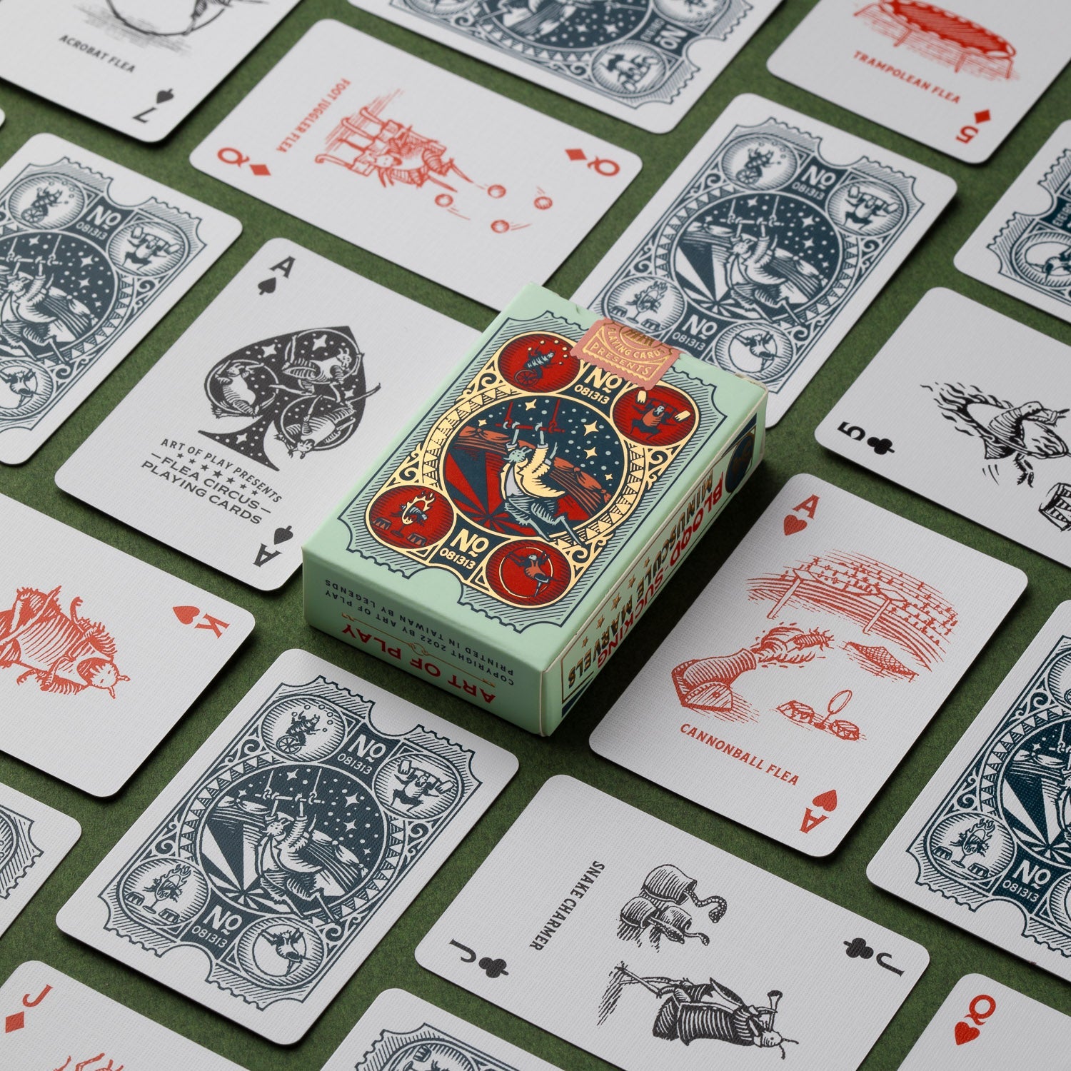Art of Play Flea Circus Playing Cards - Playing Cards | Gladfellow