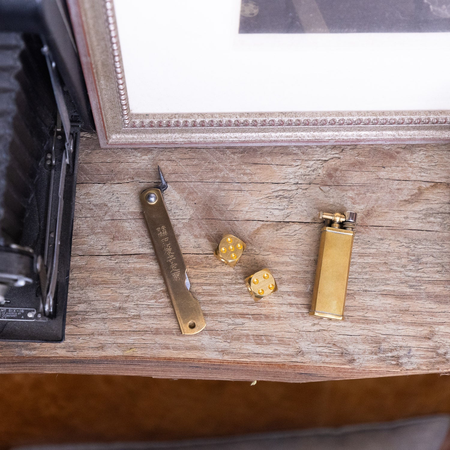 Brass Dice - Dice | Gladfellow