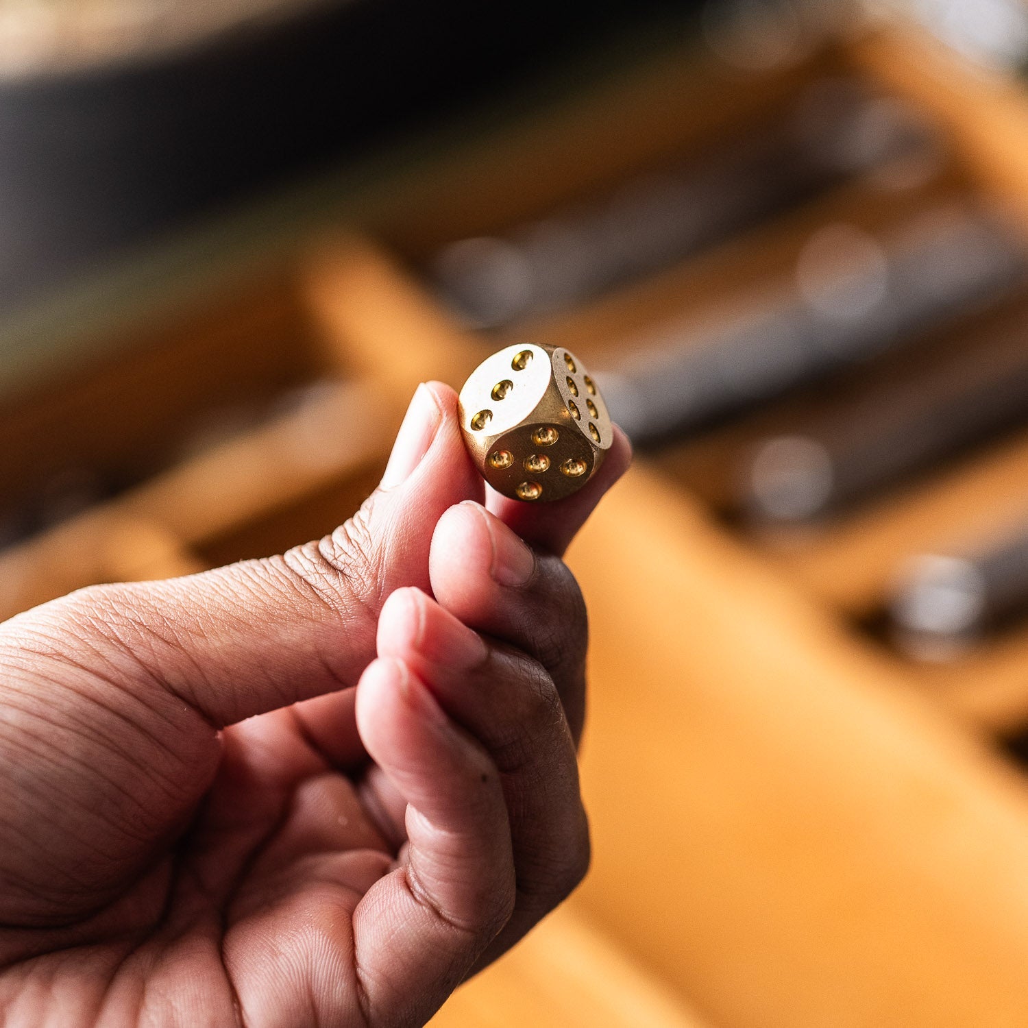 Brass Dice - Dice | Gladfellow