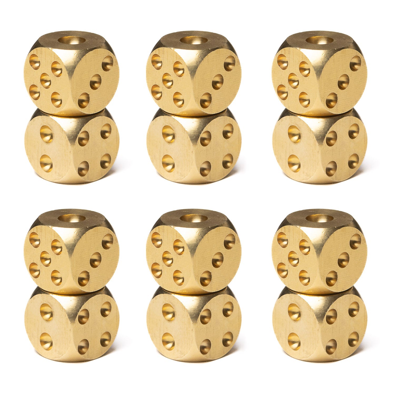 Brass Dice - Dice | Gladfellow