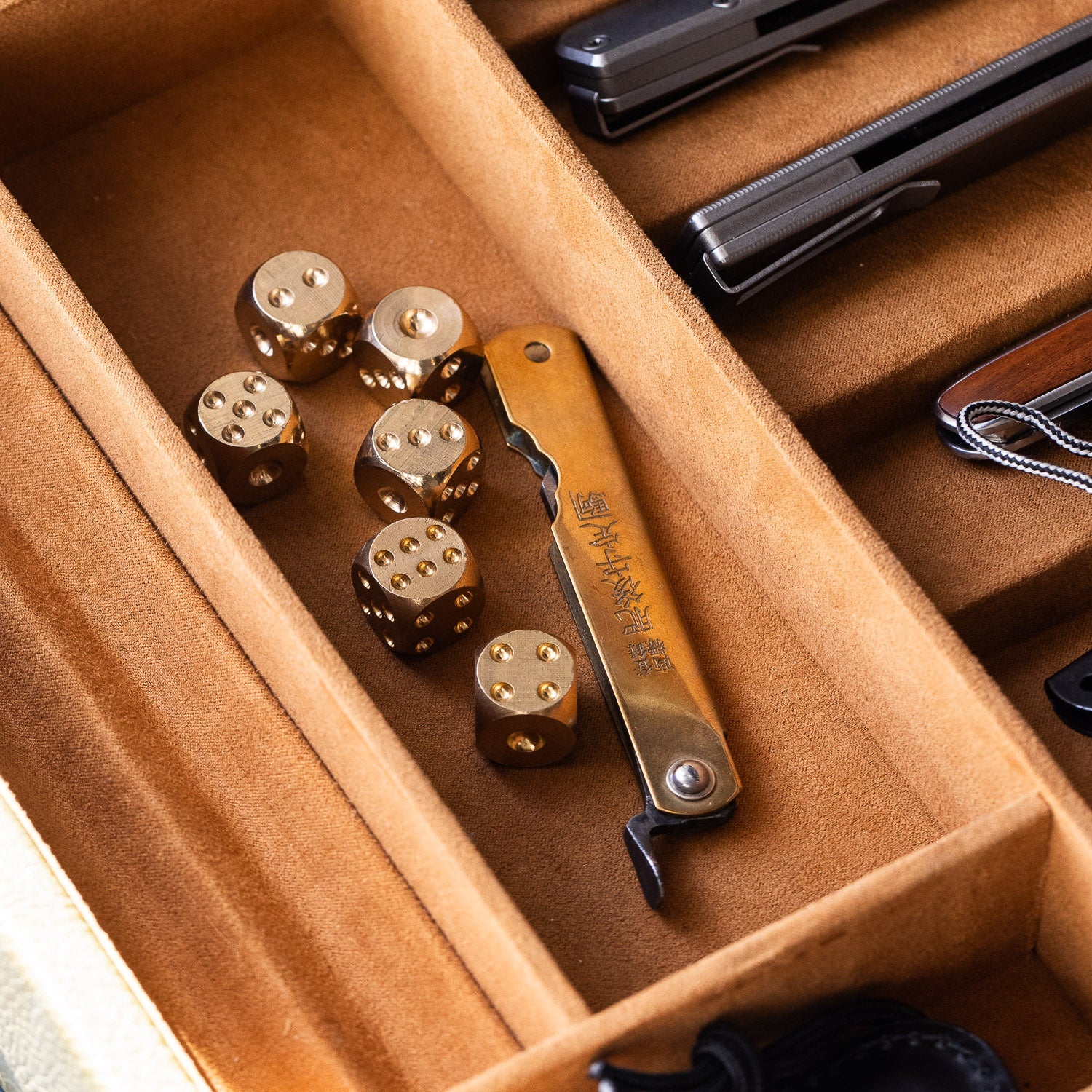 Brass Dice - Dice | Gladfellow