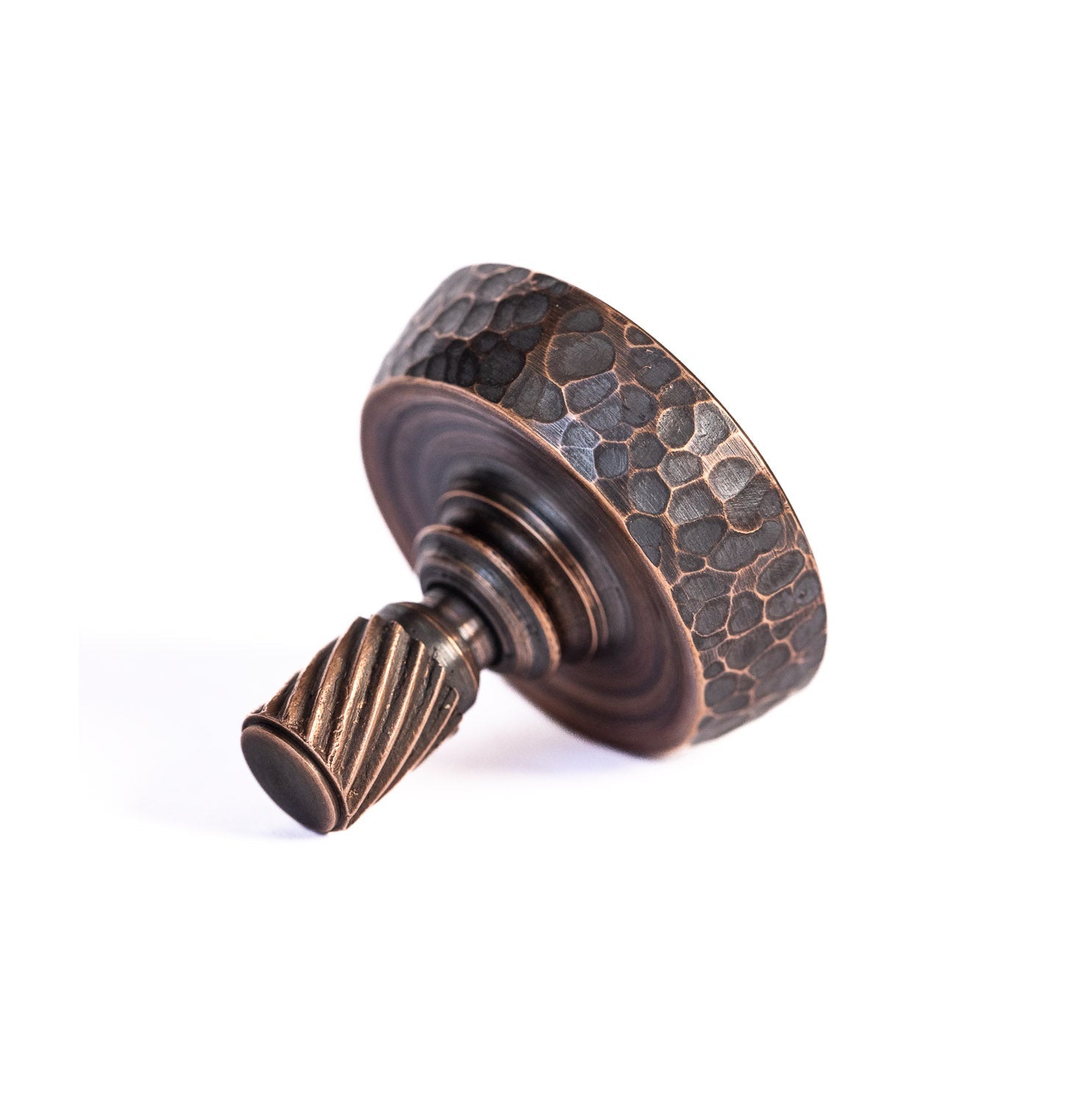 Fiddle Foundry Spinning Top - Hammered Copper - Spinning Top | Gladfellow