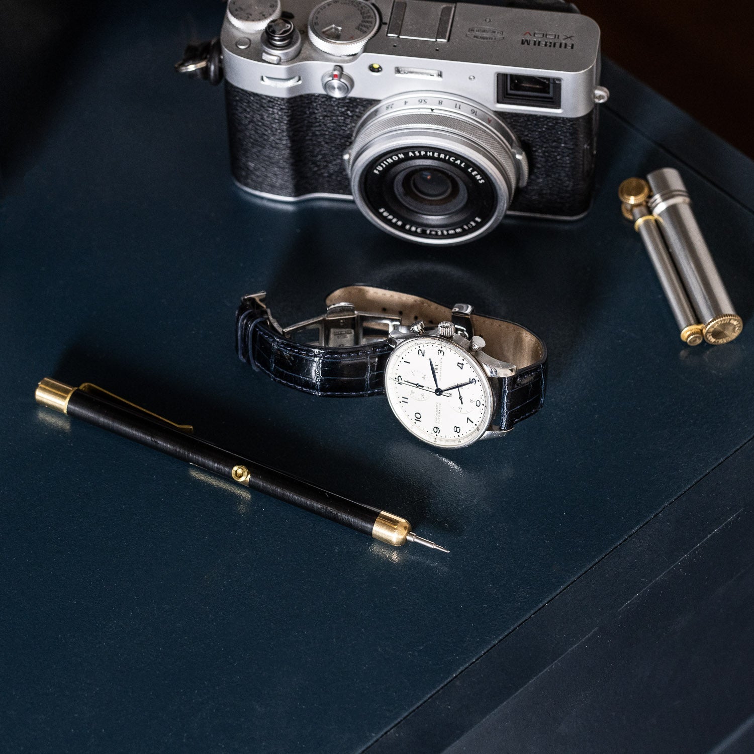 Hassler Instruments Bolt Action Spring Bar Tool - Brass & Ultem Limited Edition - Spring Bar Tool | Gladfellow