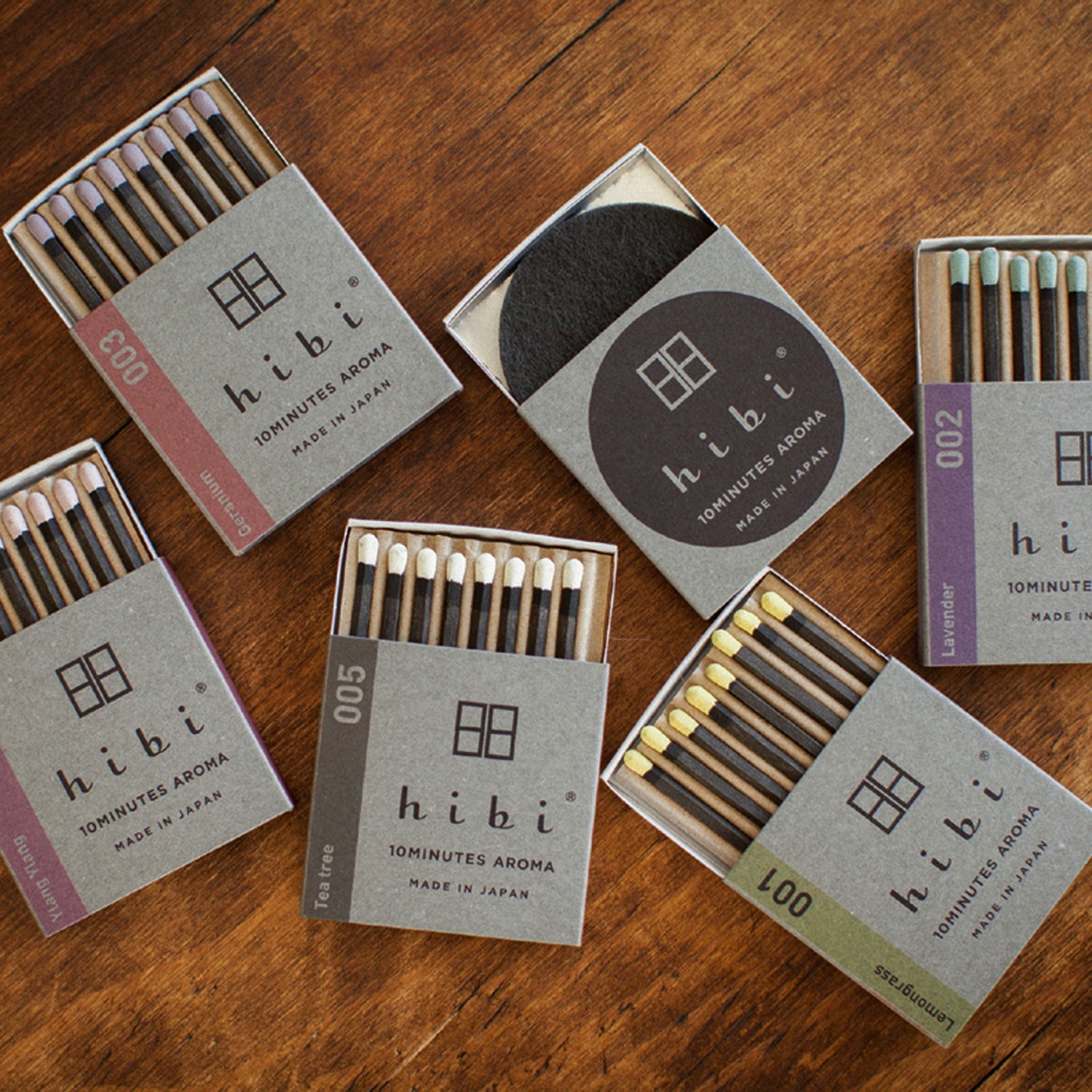 Hibi Incense Matches - Box of 8 - Incense | Gladfellow