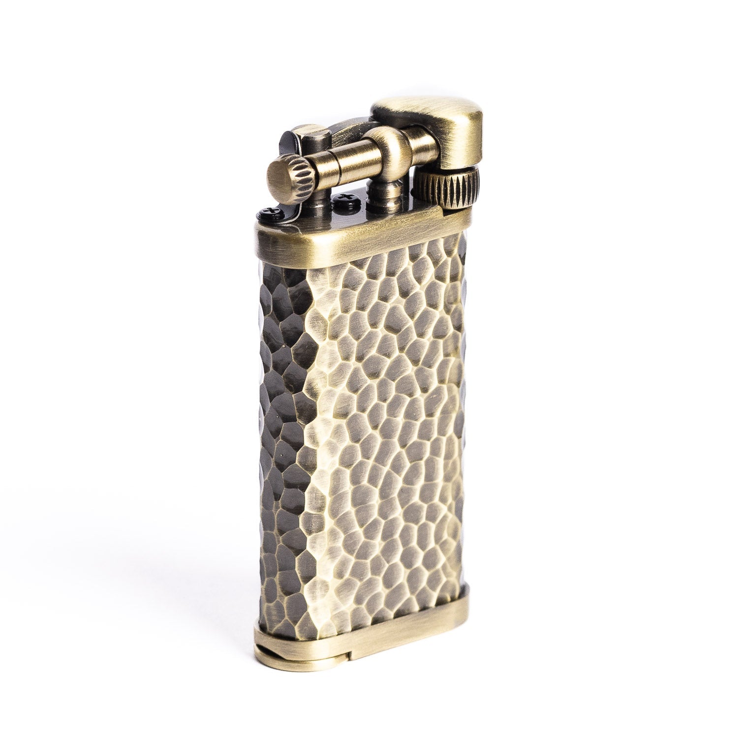 im corona Old Boy Lighter - Antique Brass Hammer Tone - Lighter | Gladfellow