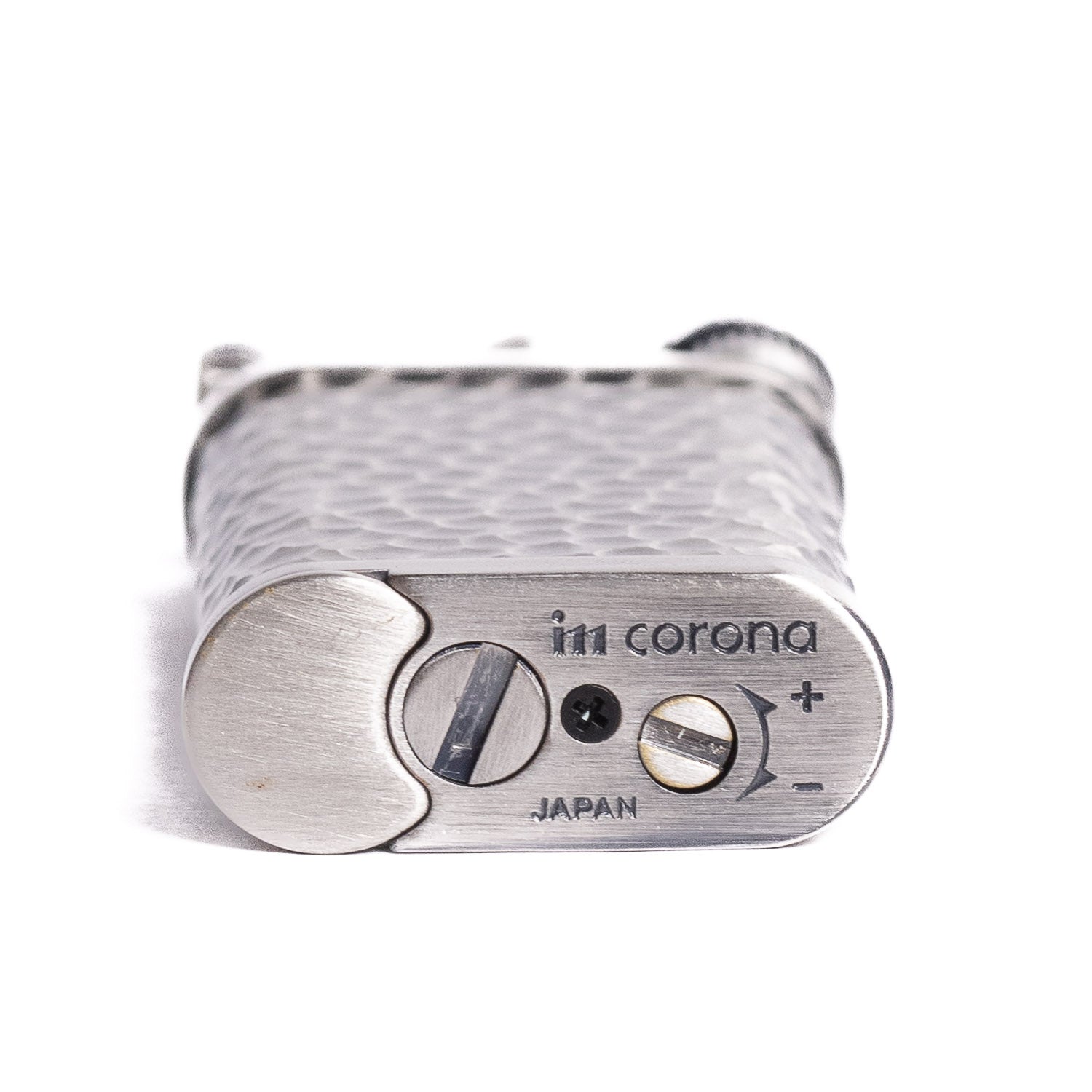 im corona Old Boy Lighter - Antique Silver Hammer Tone - Lighter | Gladfellow