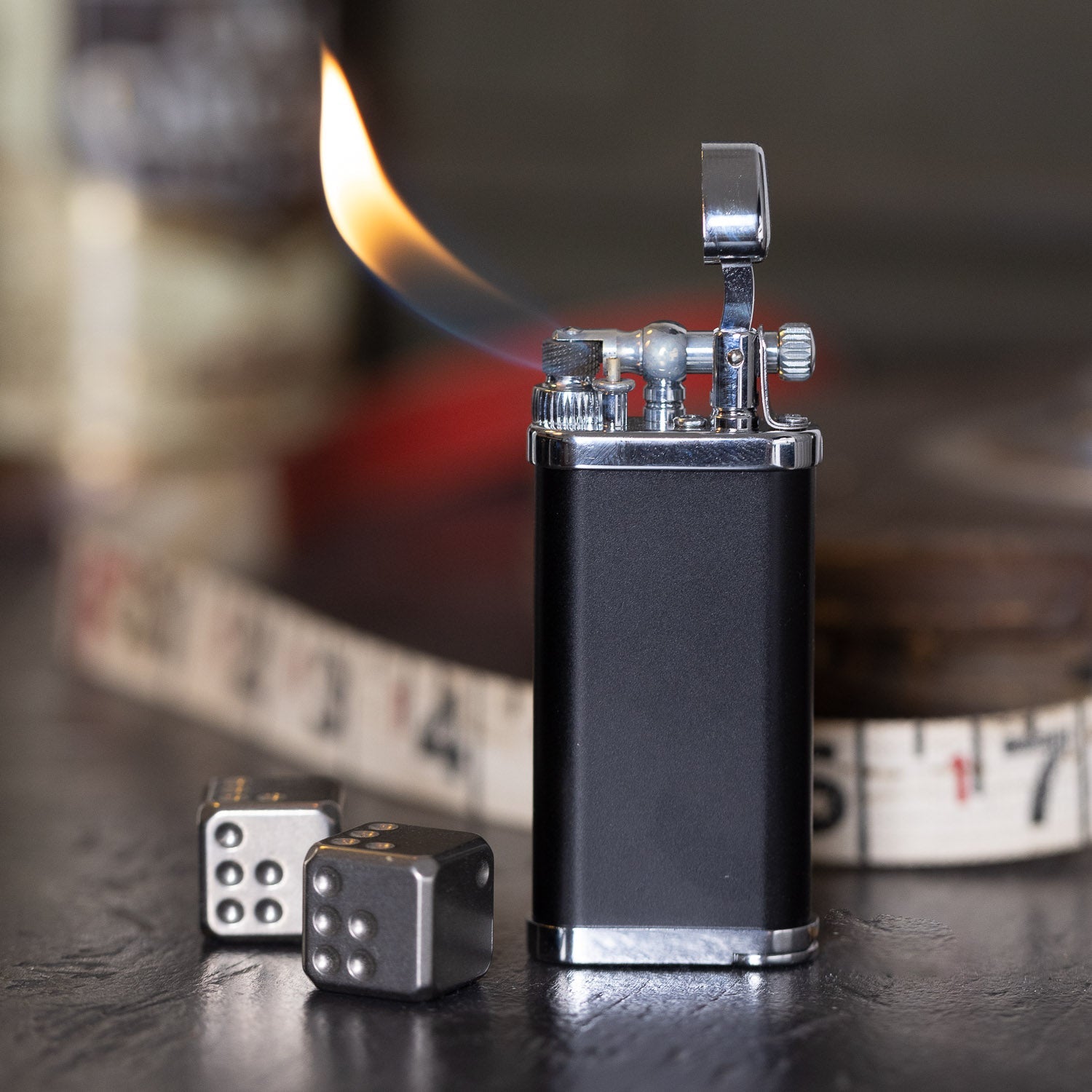im corona Old Boy Lighter - Black & Chrome - Lighter | Gladfellow