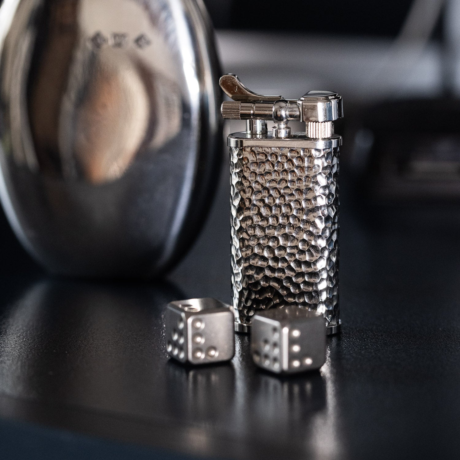 Kiribi Kabuto Pipe Lighter - Tsuchime Silver - Lighter | Gladfellow