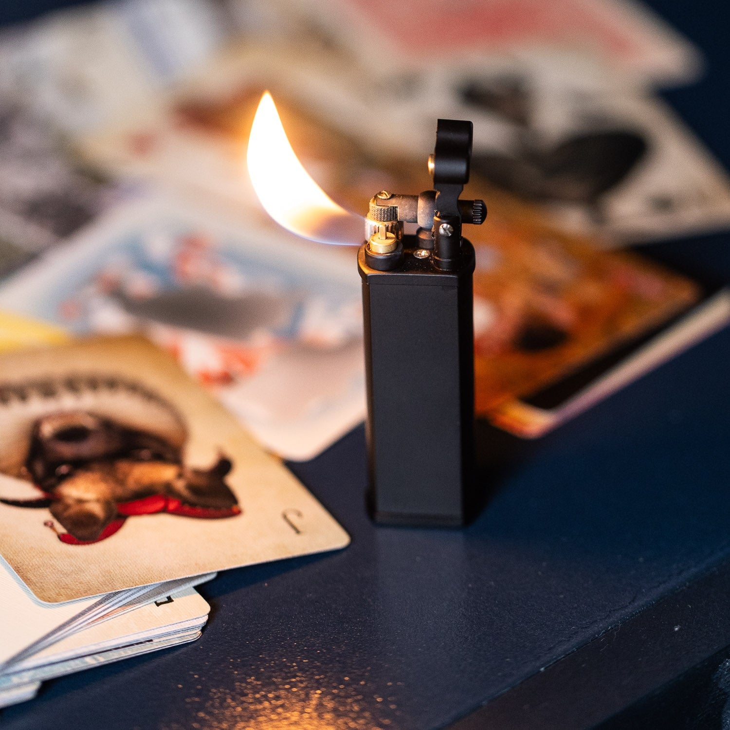 Kiribi Kenshi Pipe Lighter - Black - Lighter | Gladfellow