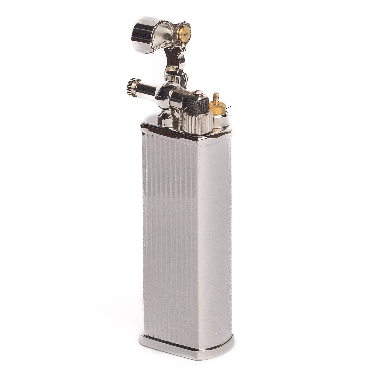 Kiribi Kenshi Pipe Lighter - Mizo Silver - Lighter | Gladfellow