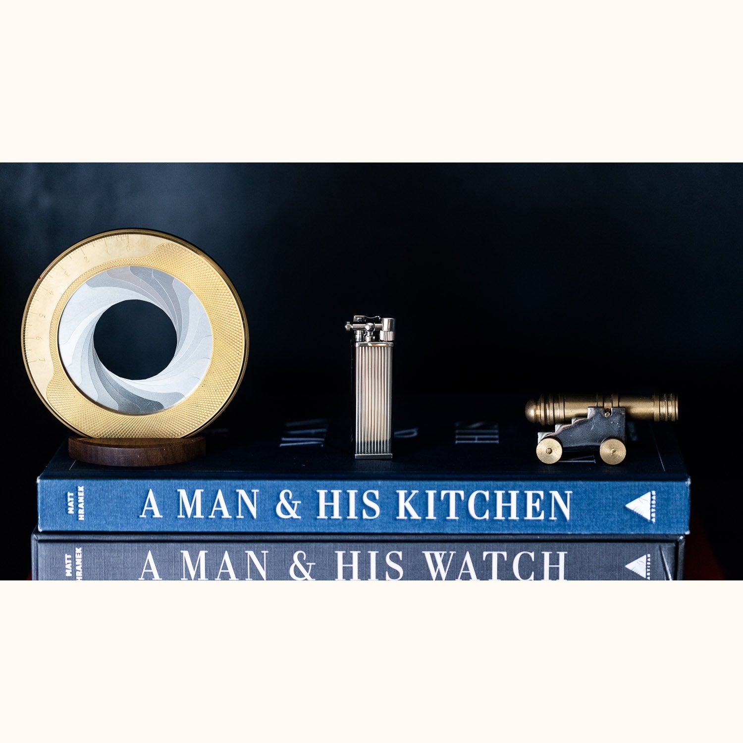 Kiribi Kenshi Pipe Lighter - Mizo Silver - Lighter | Gladfellow