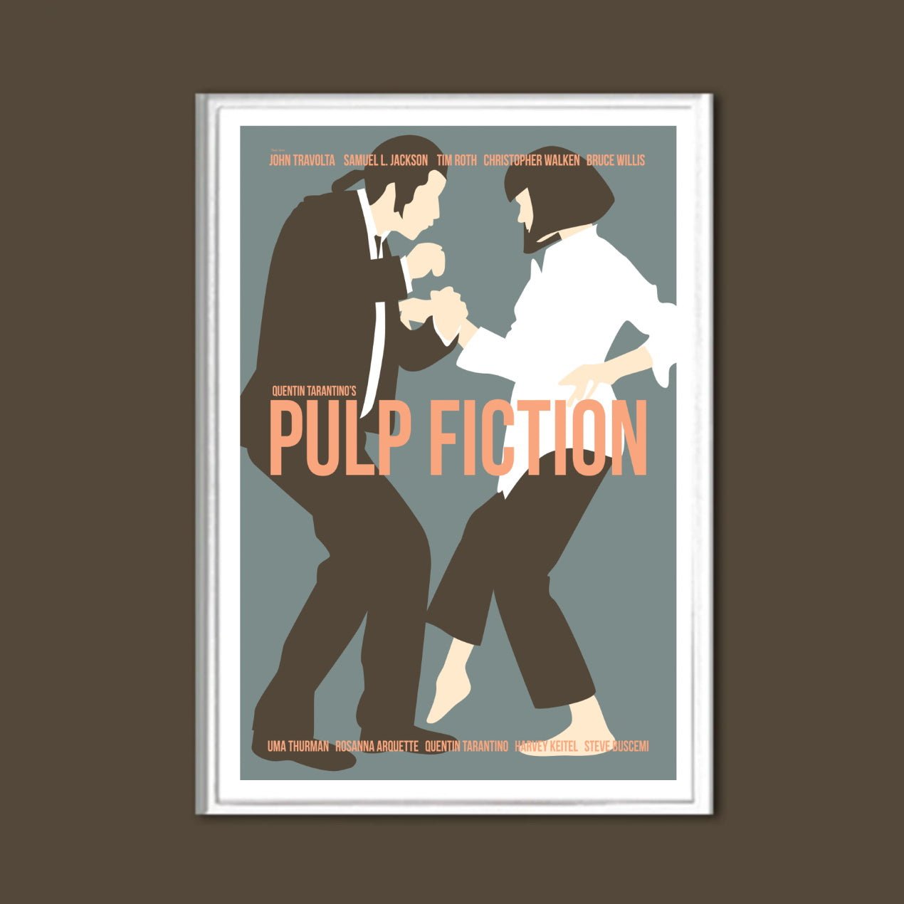 Pulp Fiction - Retro Movie Poster - Gladfellow