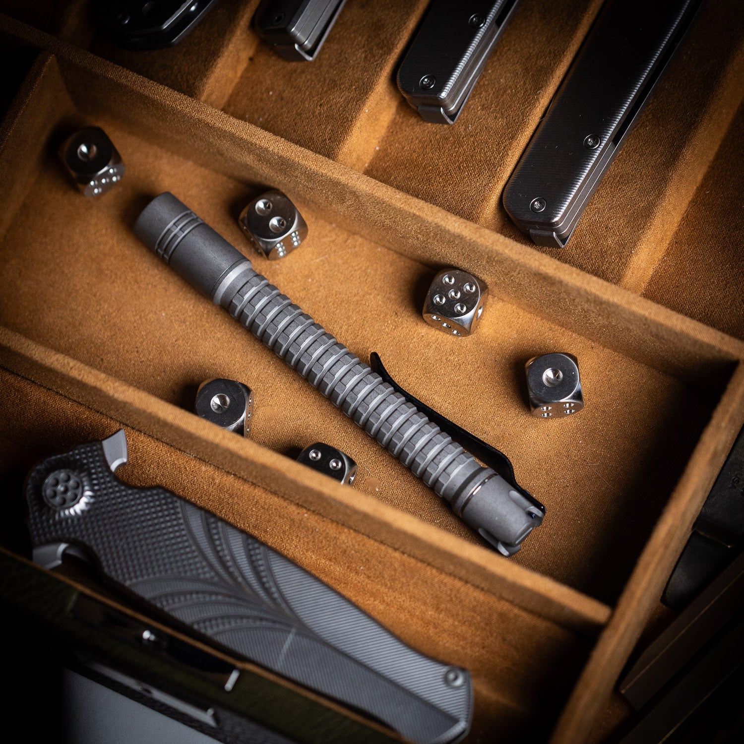 ReyLight Penlight Flashlight - Titanium - Flashlight | Gladfellow