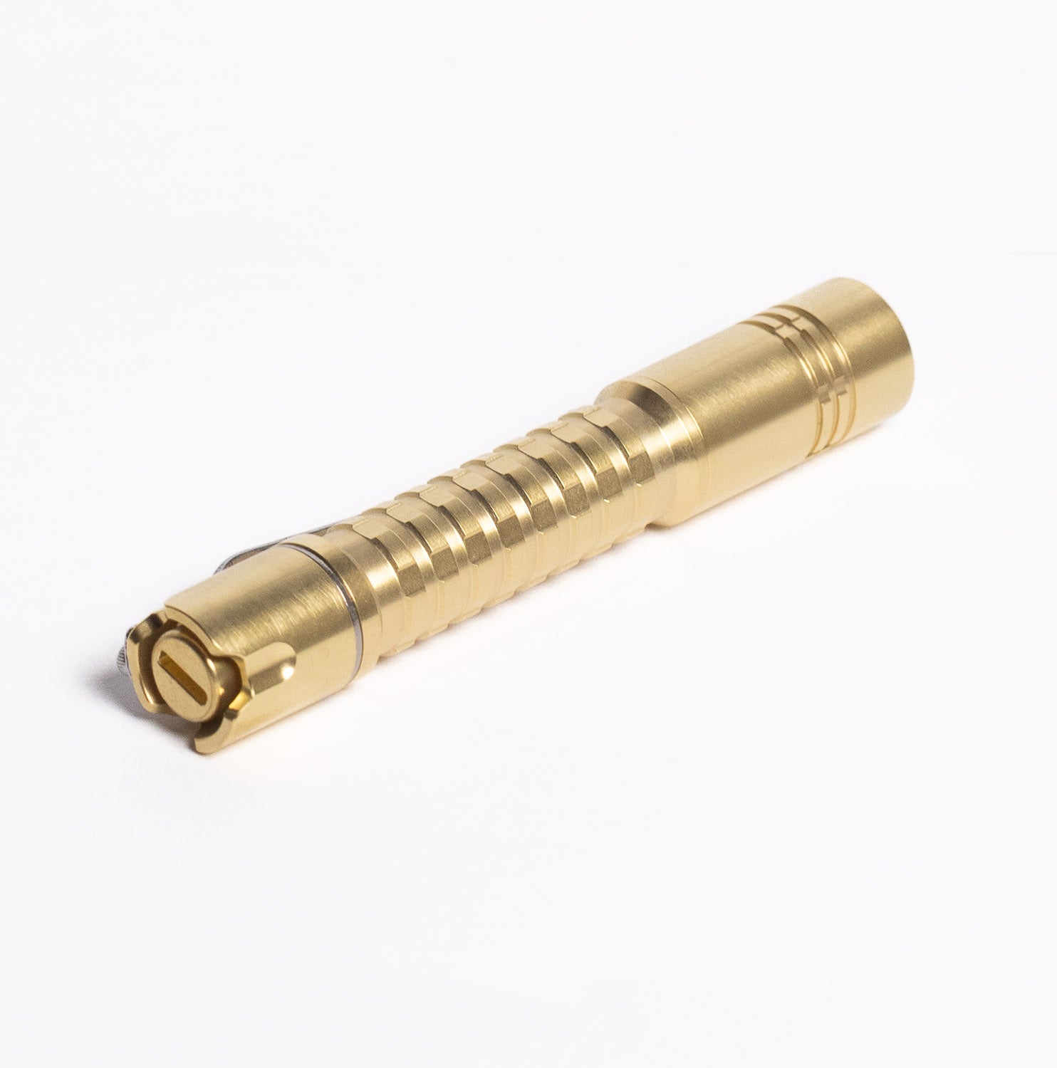 ReyLight Pineapple Mini Flashlight MKII - Brass - Flashlight | Gladfellow