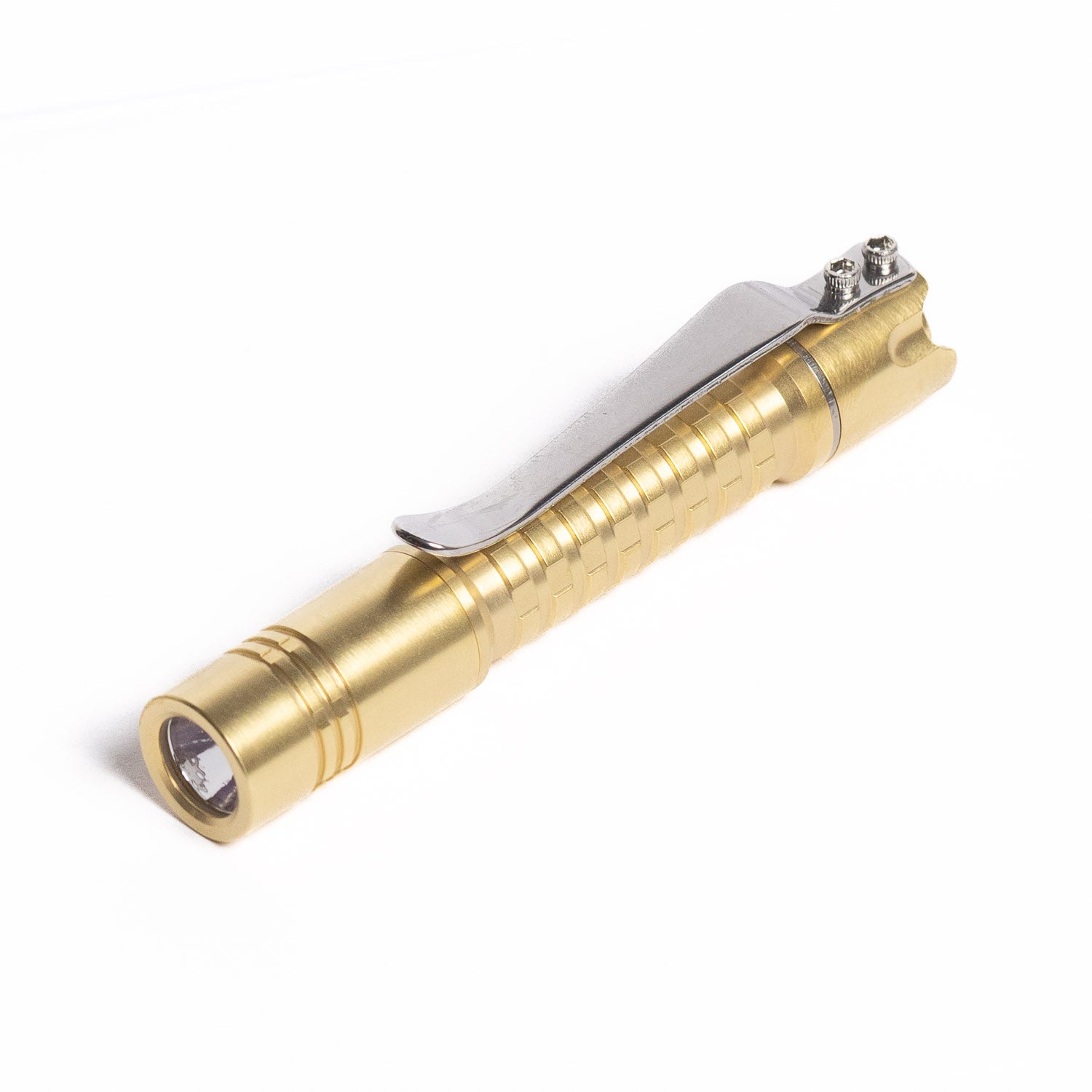 ReyLight Pineapple Mini Flashlight MKII - Brass - Flashlight | Gladfellow