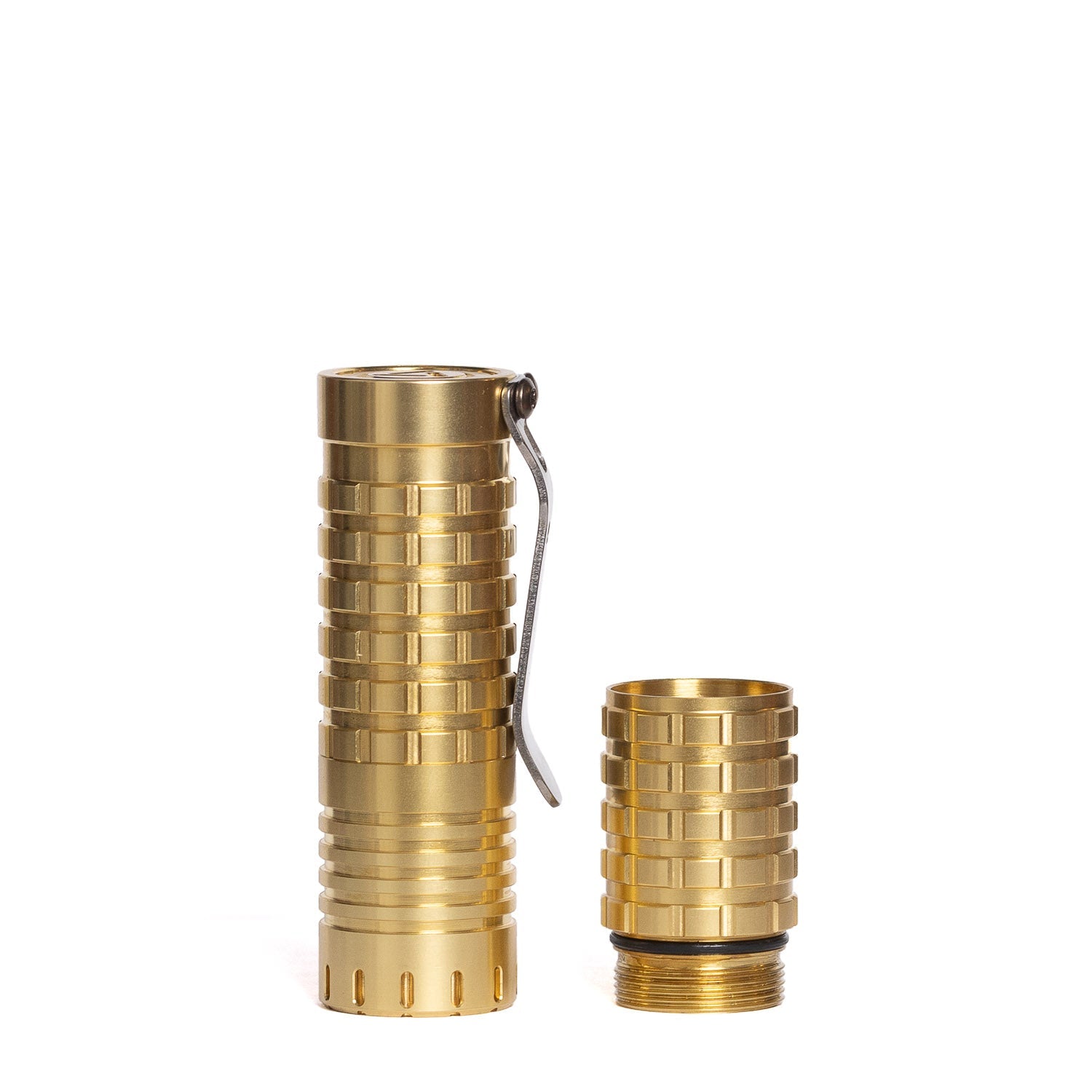 ReyLight Triple Dawn Flashlight - Brass - Flashlight | Gladfellow