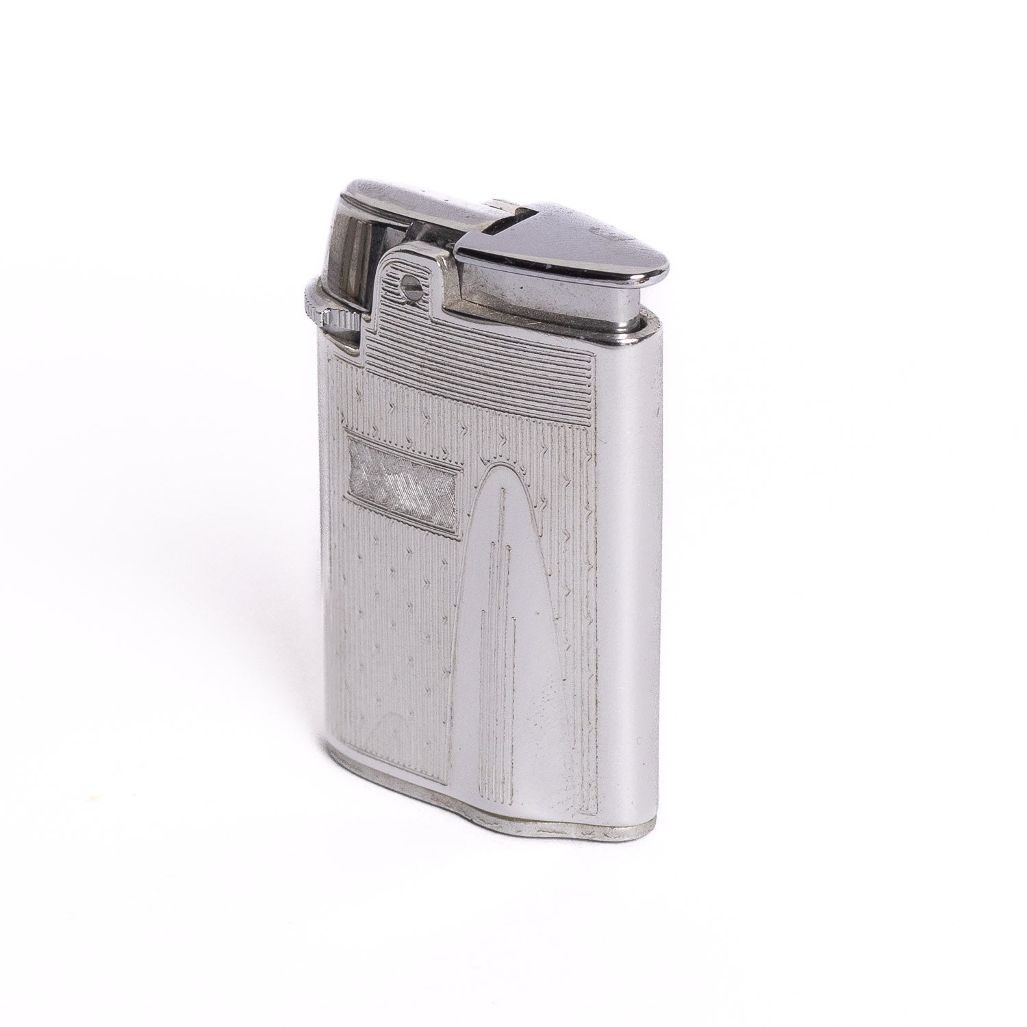 Ronson Varaflame Jetstream Vintage Lighter – Chrome Finish - Lighter | Gladfellow