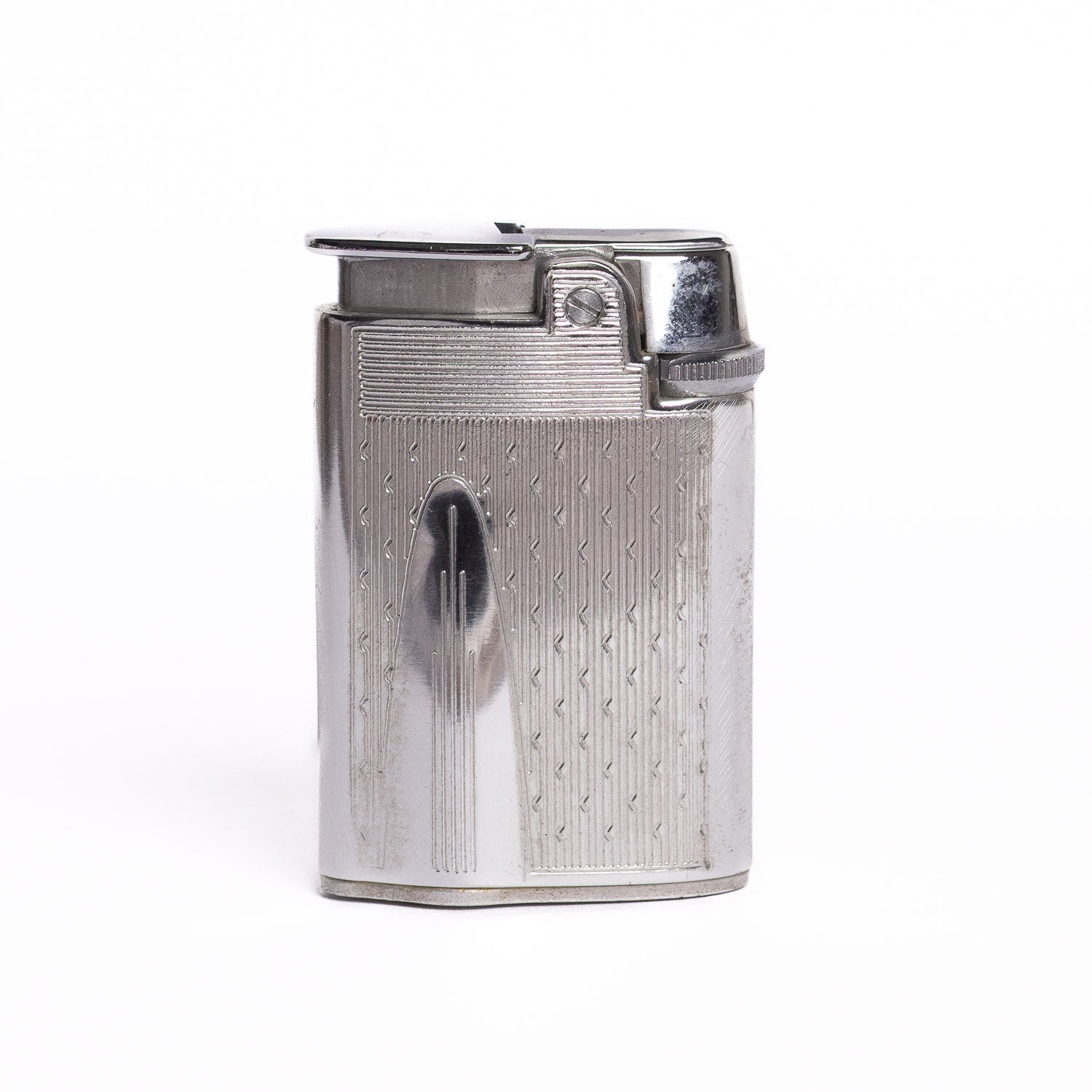 Ronson Varaflame Jetstream Vintage Lighter – Chrome Finish - Lighter | Gladfellow