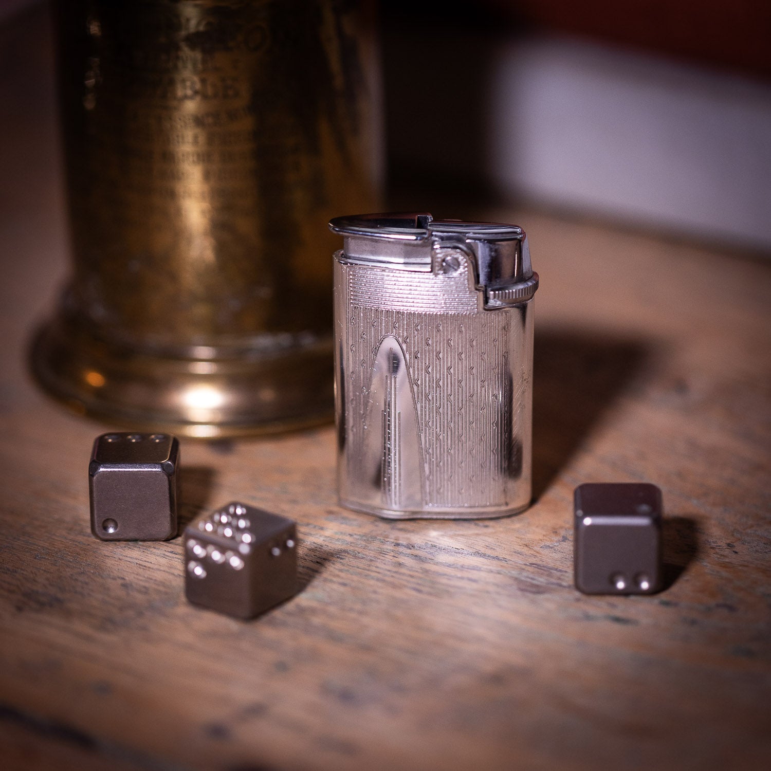 Ronson Varaflame Jetstream Vintage Lighter – Chrome Finish - Lighter | Gladfellow