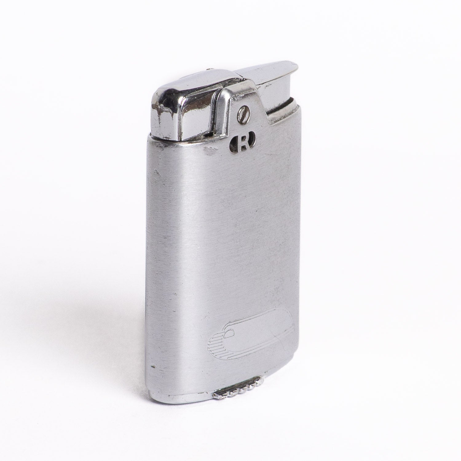 Ronson Vintage Capri Pocket Lighter with Scrollmark Logo - Lighter | Gladfellow