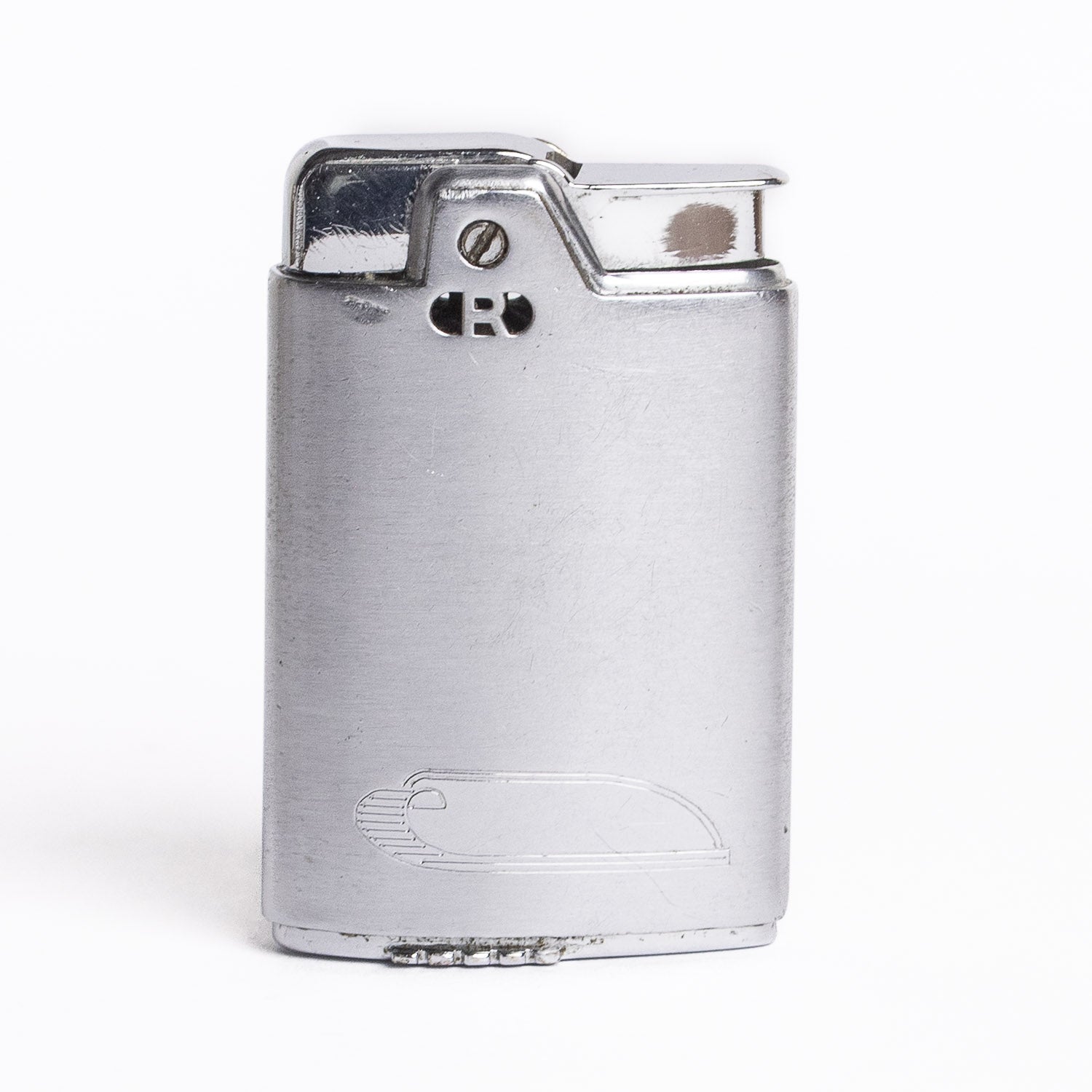 Ronson Vintage Capri Pocket Lighter with Scrollmark Logo - Lighter | Gladfellow
