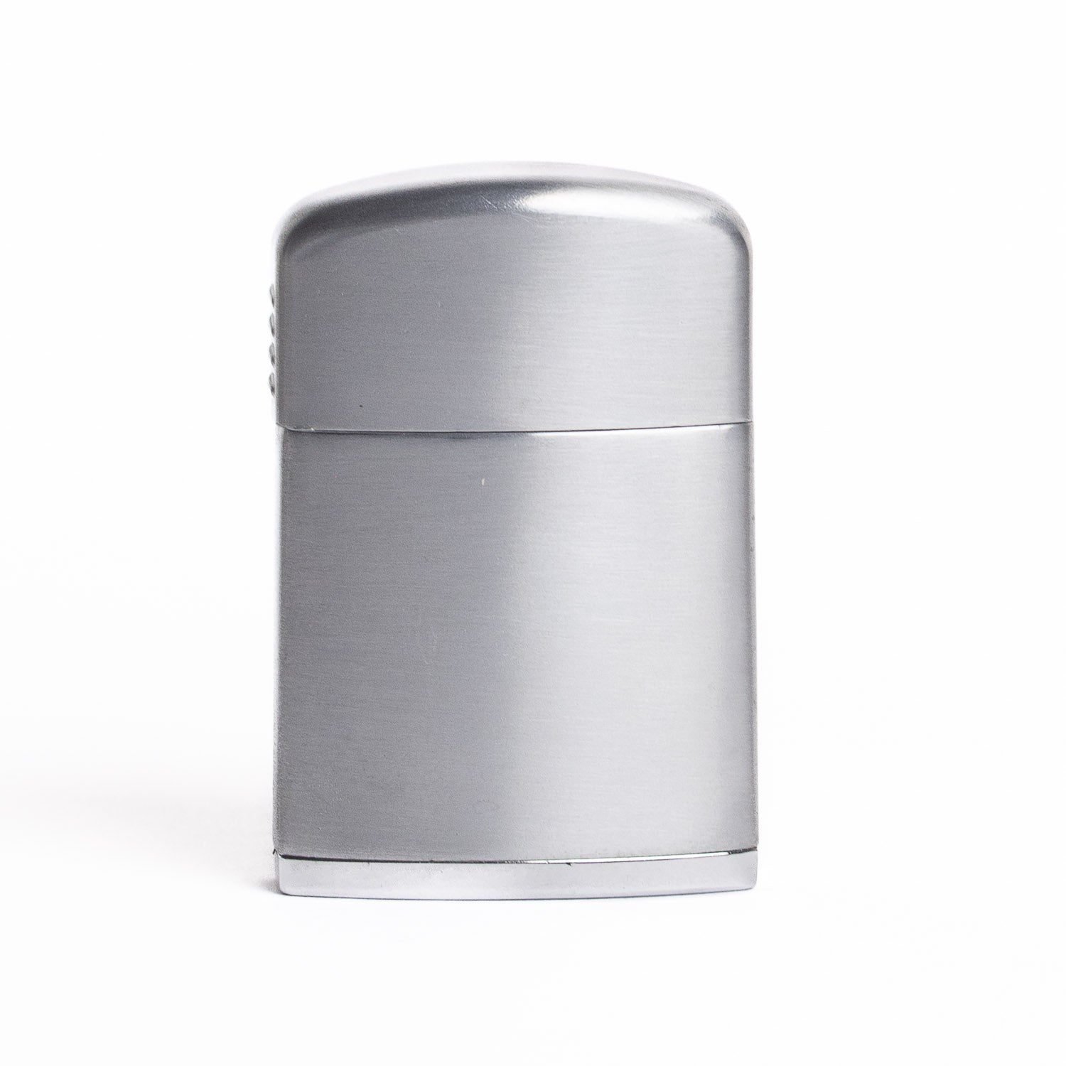Ronson Vintage Windlite Lighter – Brushed Chrome with Chevron Lid - Lighter | Gladfellow