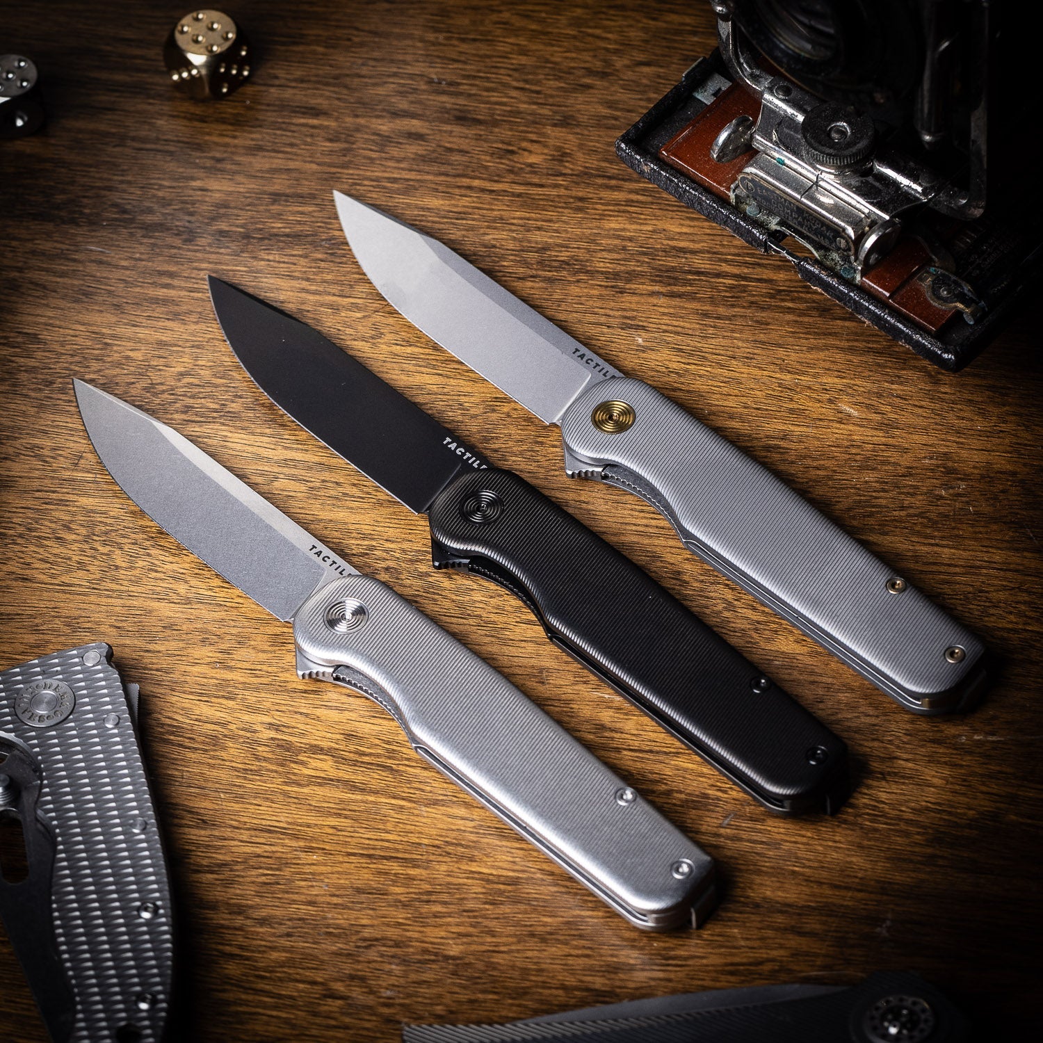 Tactile Knife Co. Rockwall Flipper Folding Knife - Pocket Knife | Gladfellow