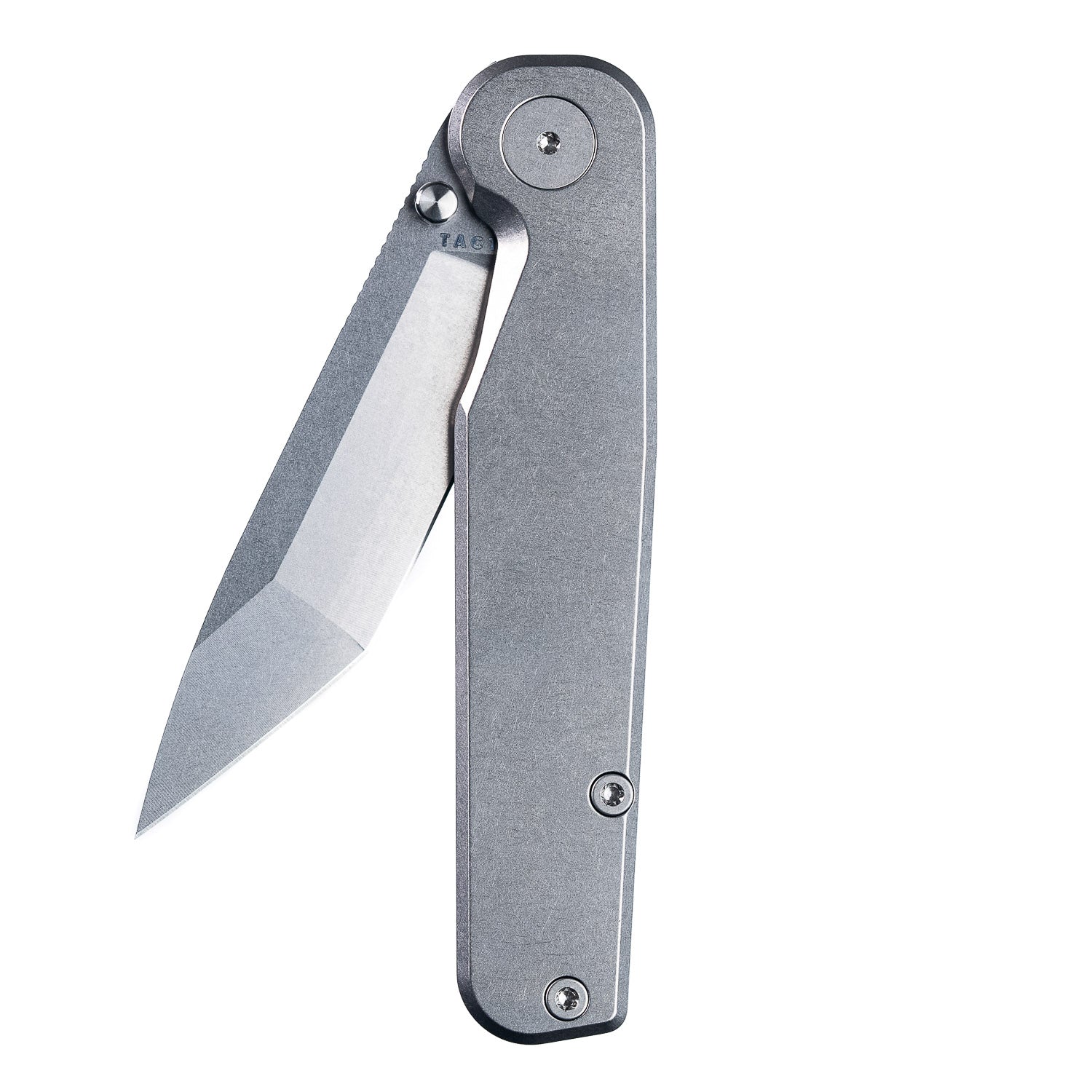 Tactile Knife Co. Rockwall Thumbstud Folding Knife - Tanto - Pocket Knife | Gladfellow