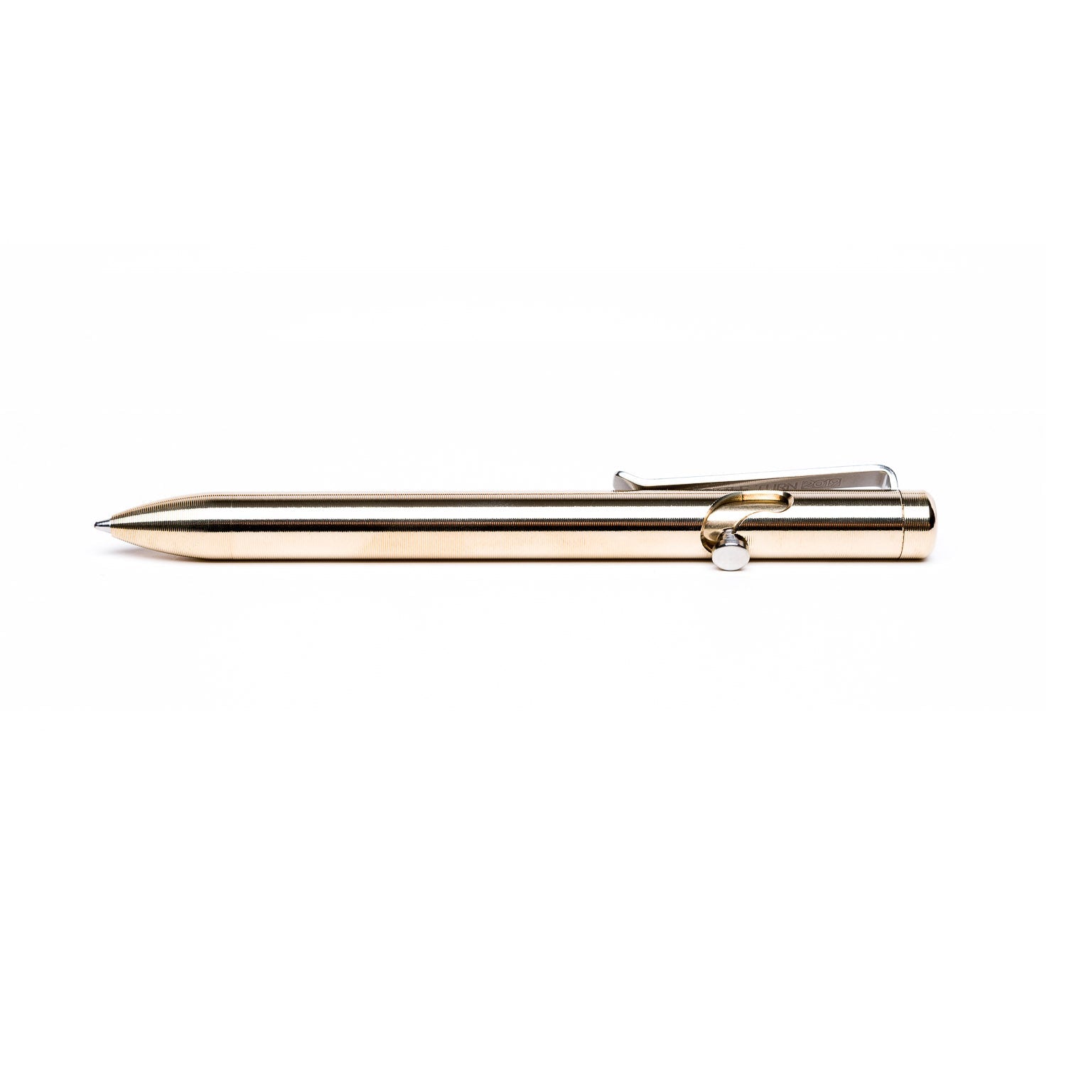 Tactile Turn Bolt Action Pen - Bronze (Short) - Pens | Gladfellow
