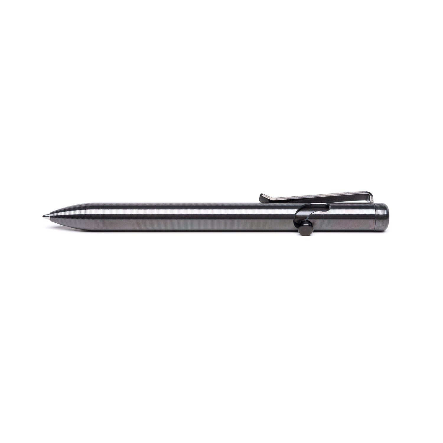 Tactile Turn Bolt Action Pen - Zirconium (Short) - Pens | Gladfellow