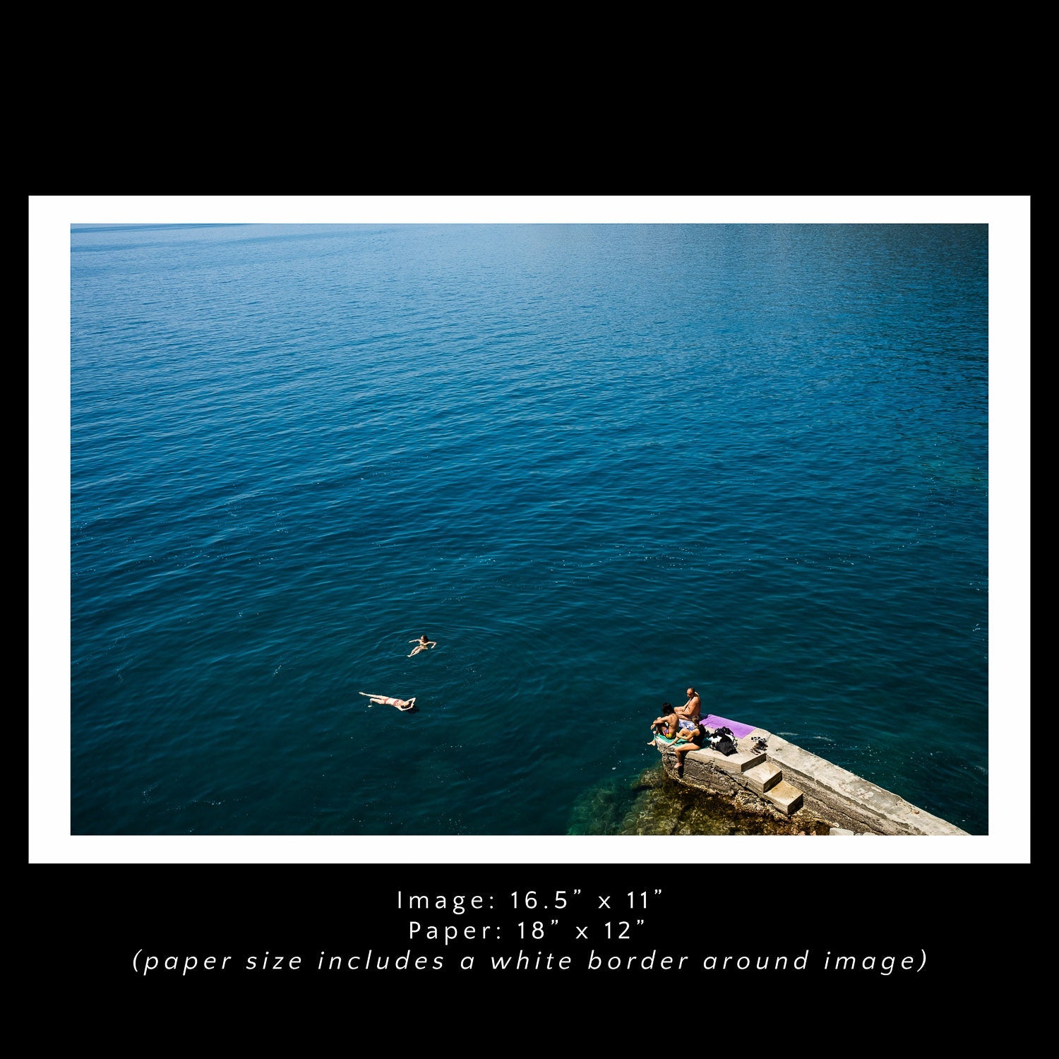 The Swimmers, Manarola - Photograph - Photograph | Gladfellow