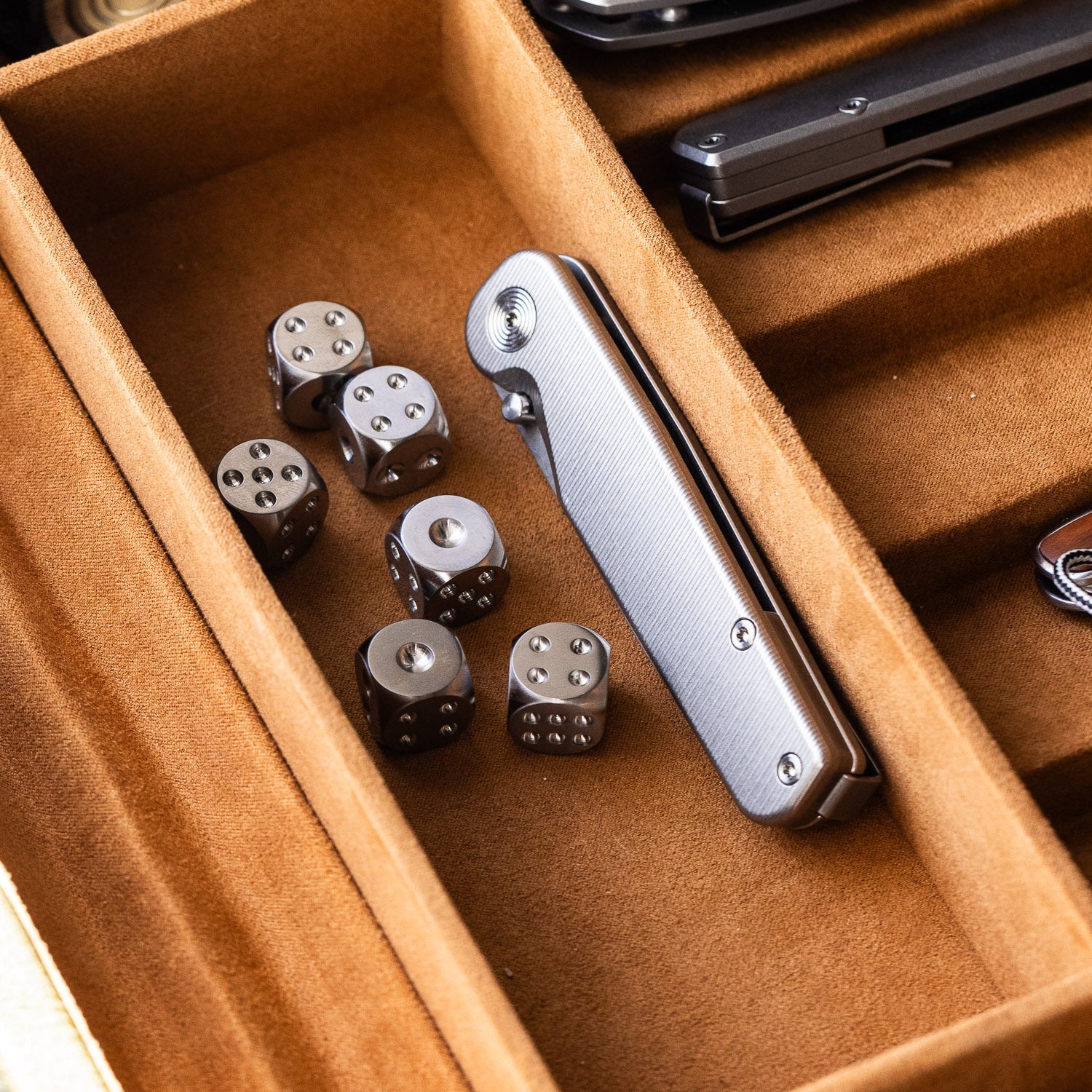 Titanium Dice - Dice | Gladfellow