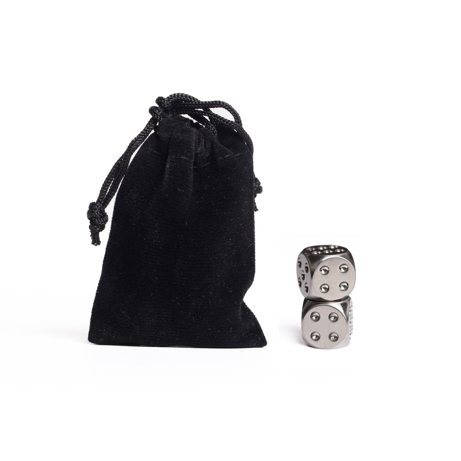 Titanium Dice Set – Pair, Set of 6, or Full Set of 12 - Dice | Gladfellow