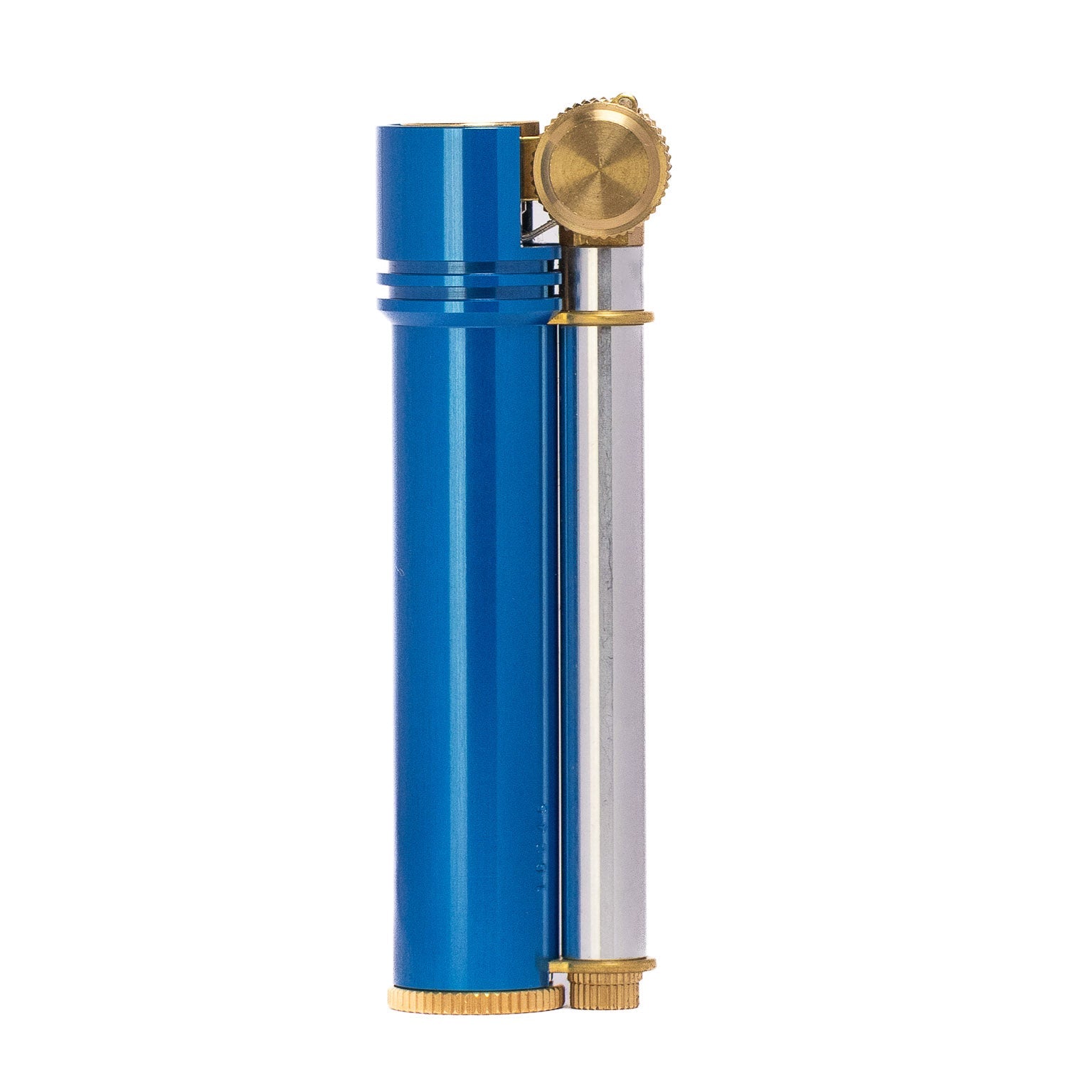 Tokyo Pipe Co Douglass Field L Lighter - Blue Aluminum - Lighter | Gladfellow