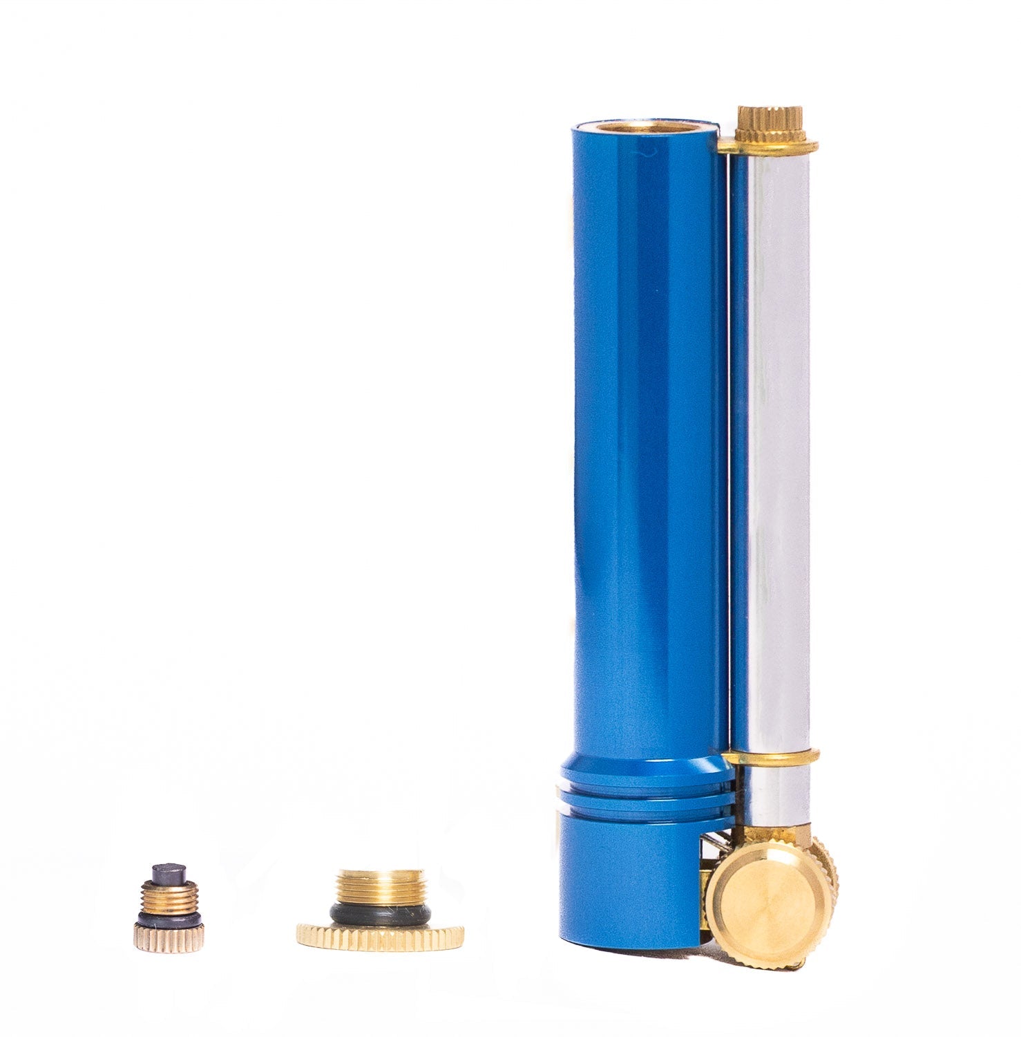 Tokyo Pipe Co Douglass Field L Lighter - Blue Aluminum - Lighter | Gladfellow