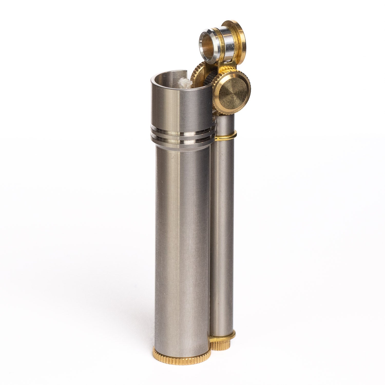 Tokyo Pipe Co Douglass Field L Lighter - Stainless Steel - Lighter | Gladfellow