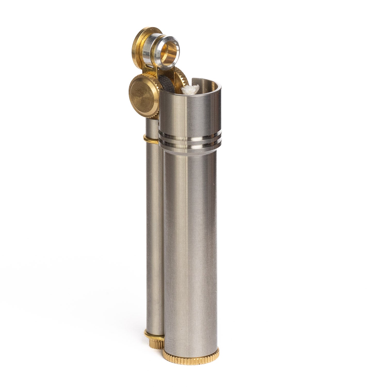 Tokyo Pipe Co Douglass Field L Lighter - Stainless Steel - Lighter | Gladfellow