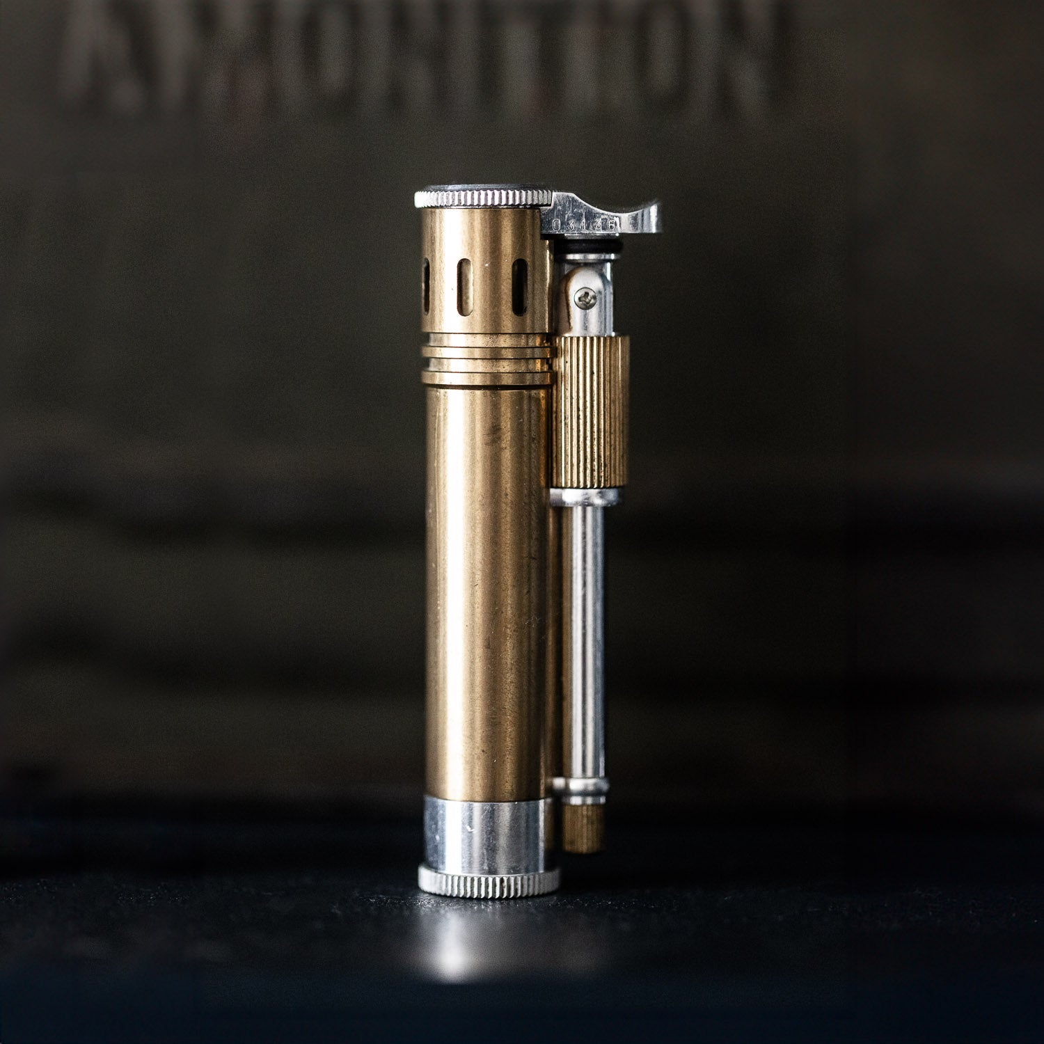 Tokyo Pipe Co Douglass Field S+ Lighter - Duralumin & Brass - Lighter | Gladfellow