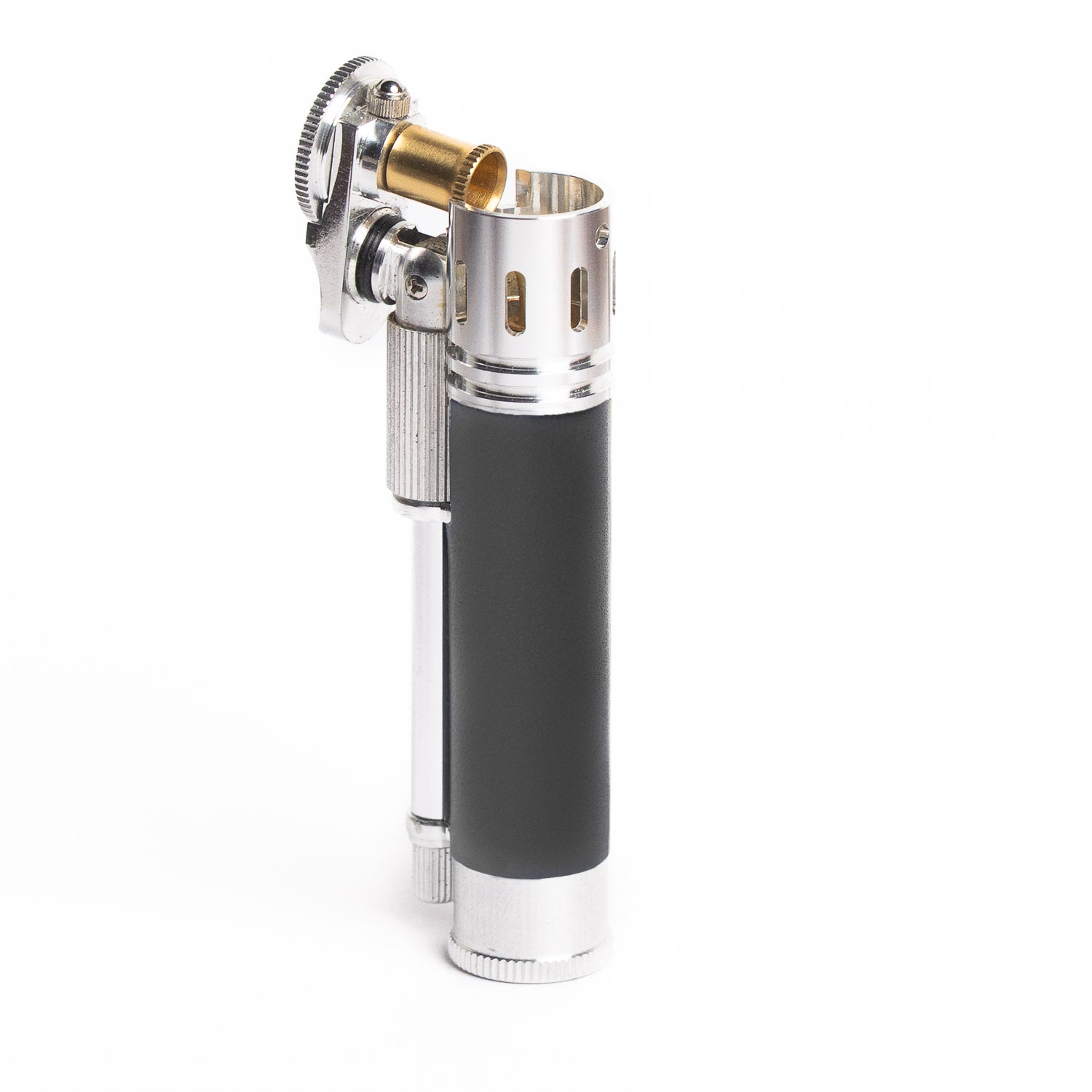 Tokyo Pipe Co Douglass Field S+ Lighter - Duralumin & Leather - Lighter | Gladfellow