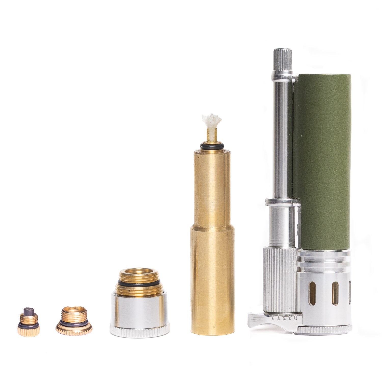 Tokyo Pipe Co Douglass Field S+ Lighter - Duralumin & Leather - Lighter | Gladfellow