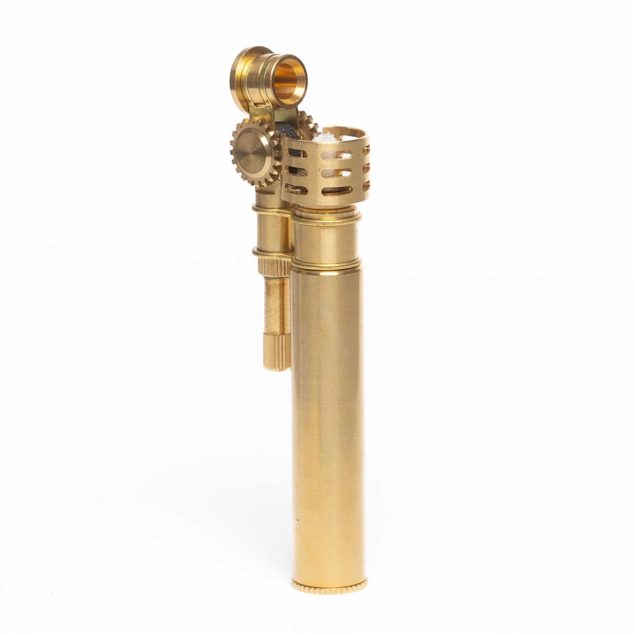 Tokyo Pipe Co Douglass Neo Type III Lighter - Brass - Lighter | Gladfellow