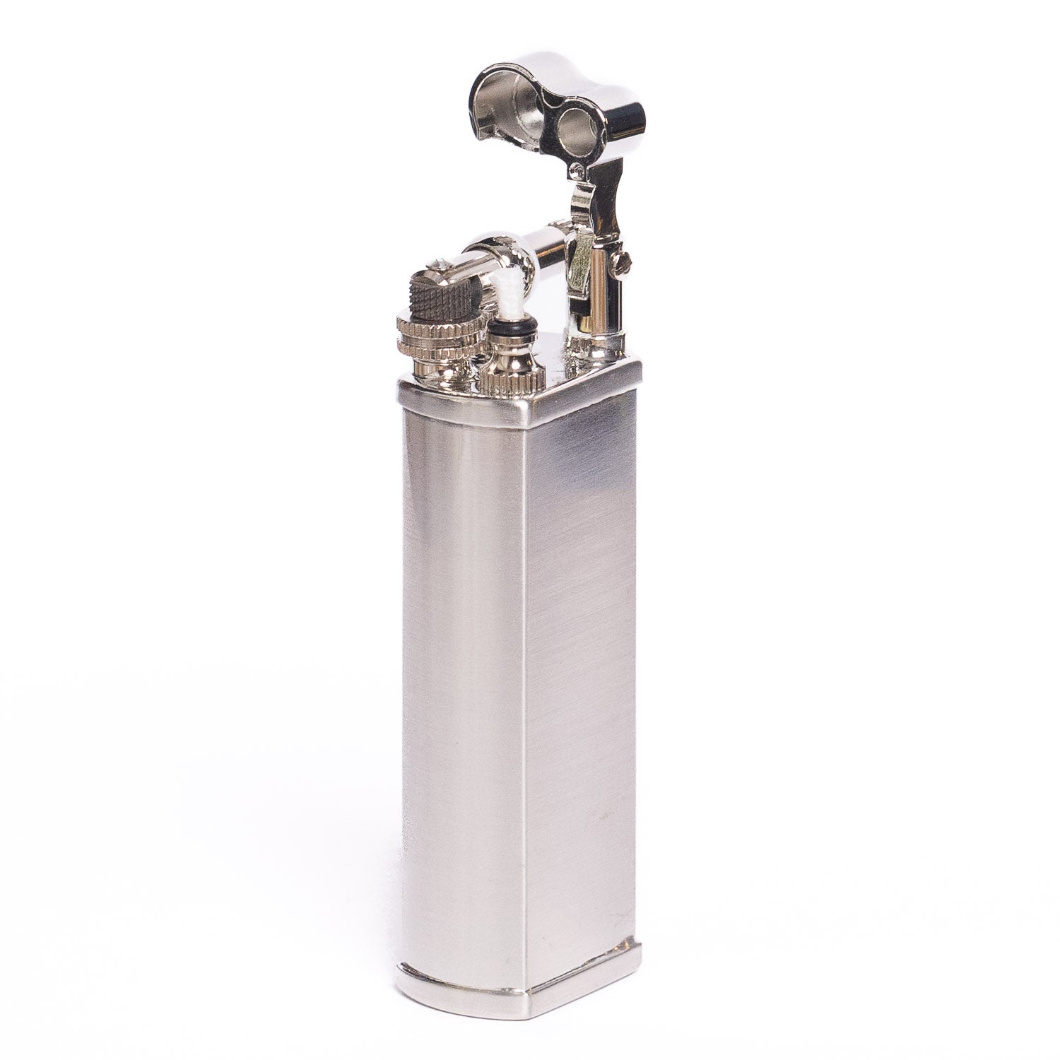 Tsubota Pearl Bolbo Petrol Lighter - Silver - Lighter | Gladfellow