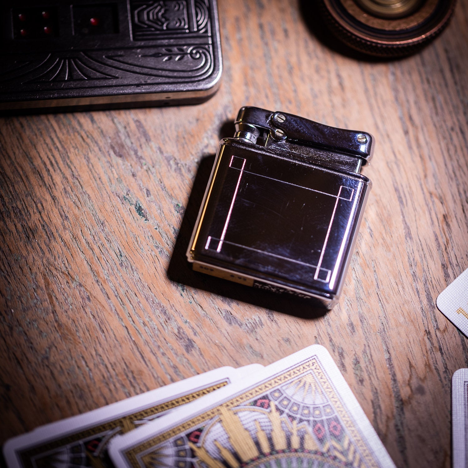 Vintage Colibri by Kreisler Chrome Petrol Lighter – West Germany - Lighter | Gladfellow