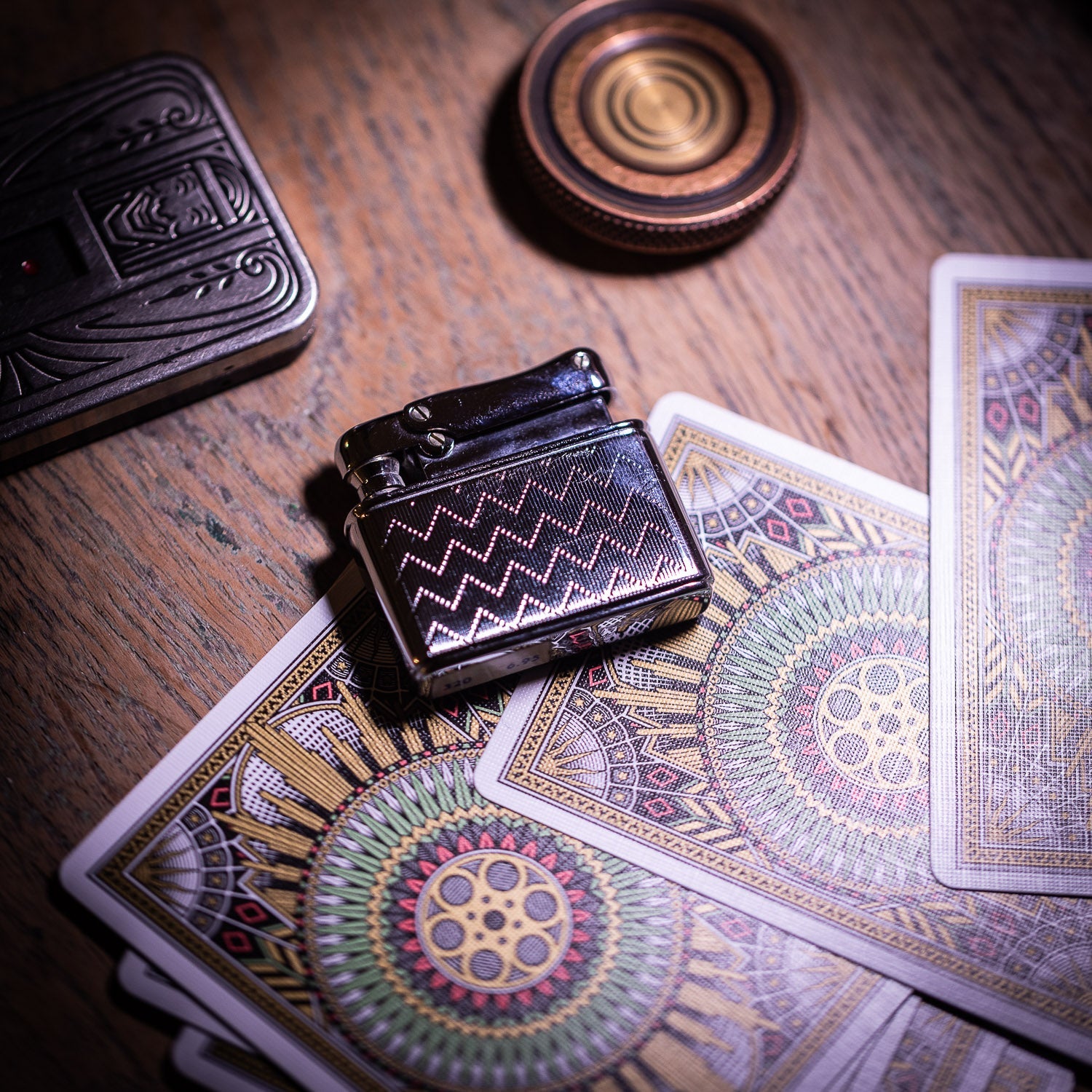 Vintage Colibri by Kreisler Zigzag Chrome Lighter – West Germany - Lighter | Gladfellow