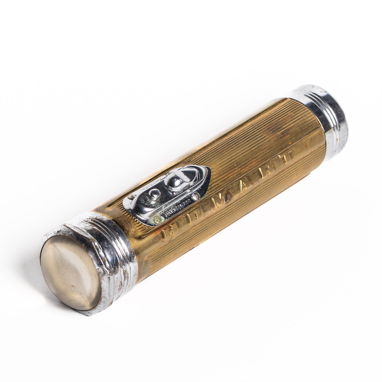 Vintage Homart Copper & Chrome Flashlight - Flashlight | Gladfellow