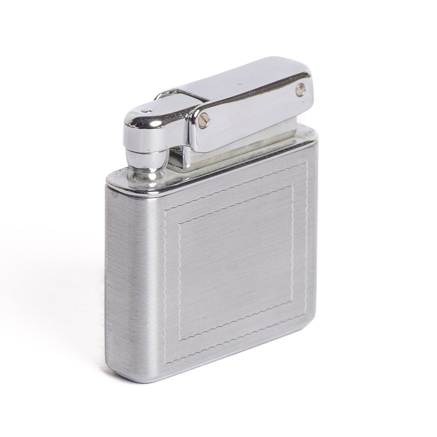 Vintage Kreisler Chrome Lighter with Double Wavy Frame - Lighter | Gladfellow